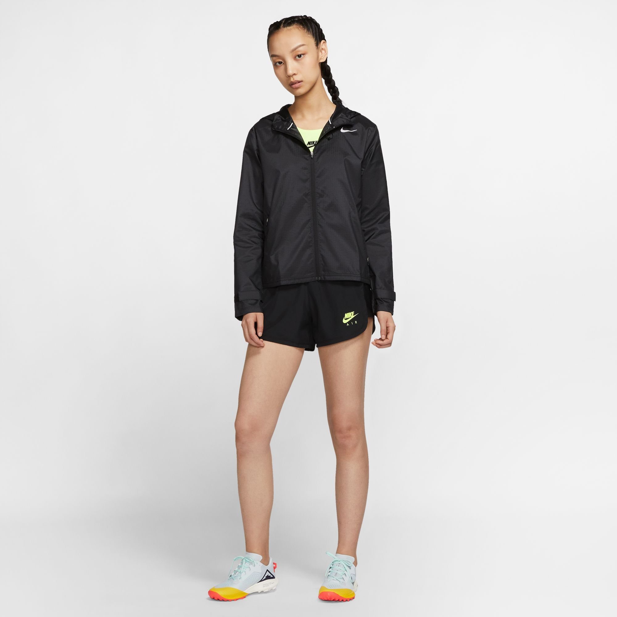 schwarz Essential Jacket Laufjacke Nike Running Women's