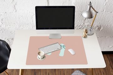 MuchoWow Gaming Mauspad Sommer - Pantoffeln - Pastell (1-St), Büro für Tastatur und Maus, Mousepad Gaming, 90x60 cm, XXL, Großes