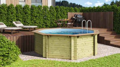Wolff Pool A (Set, 5-tlg), BxLxH: 400x400x124 cm