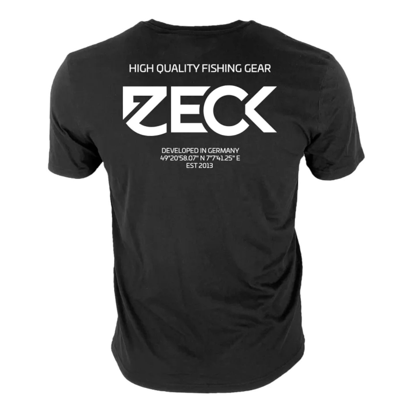 Zeck Fishing T-Shirt Zeck ZECK Black T-Shirt - Angelshirt günstig online kaufen