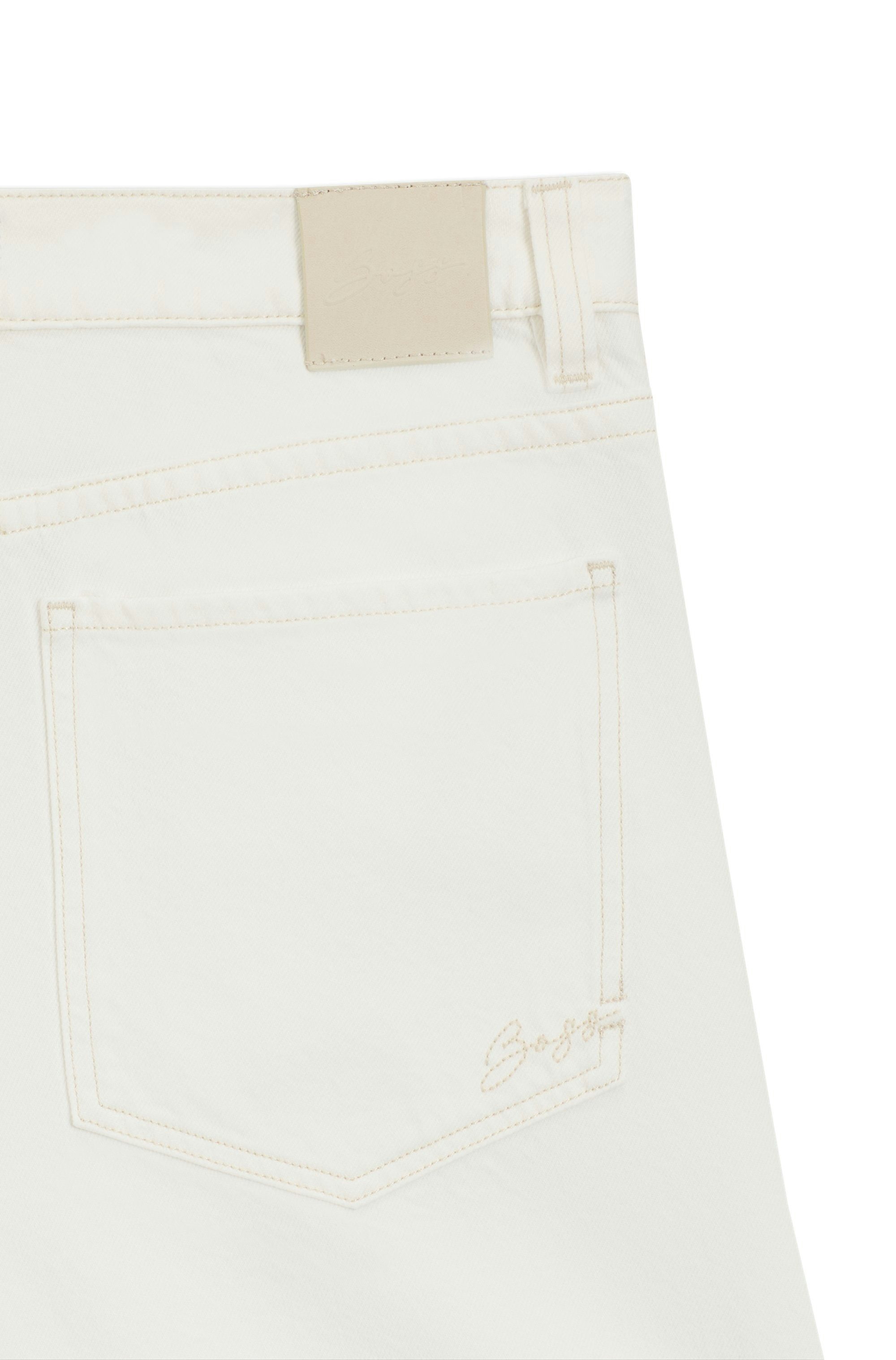 BOSS ORANGE Relax-fit-Jeans SLOUCHY MR 2.0 Premium Damenmode Wide Leg mit mittlerem Bund, fester Denim – Bild 5 von 5