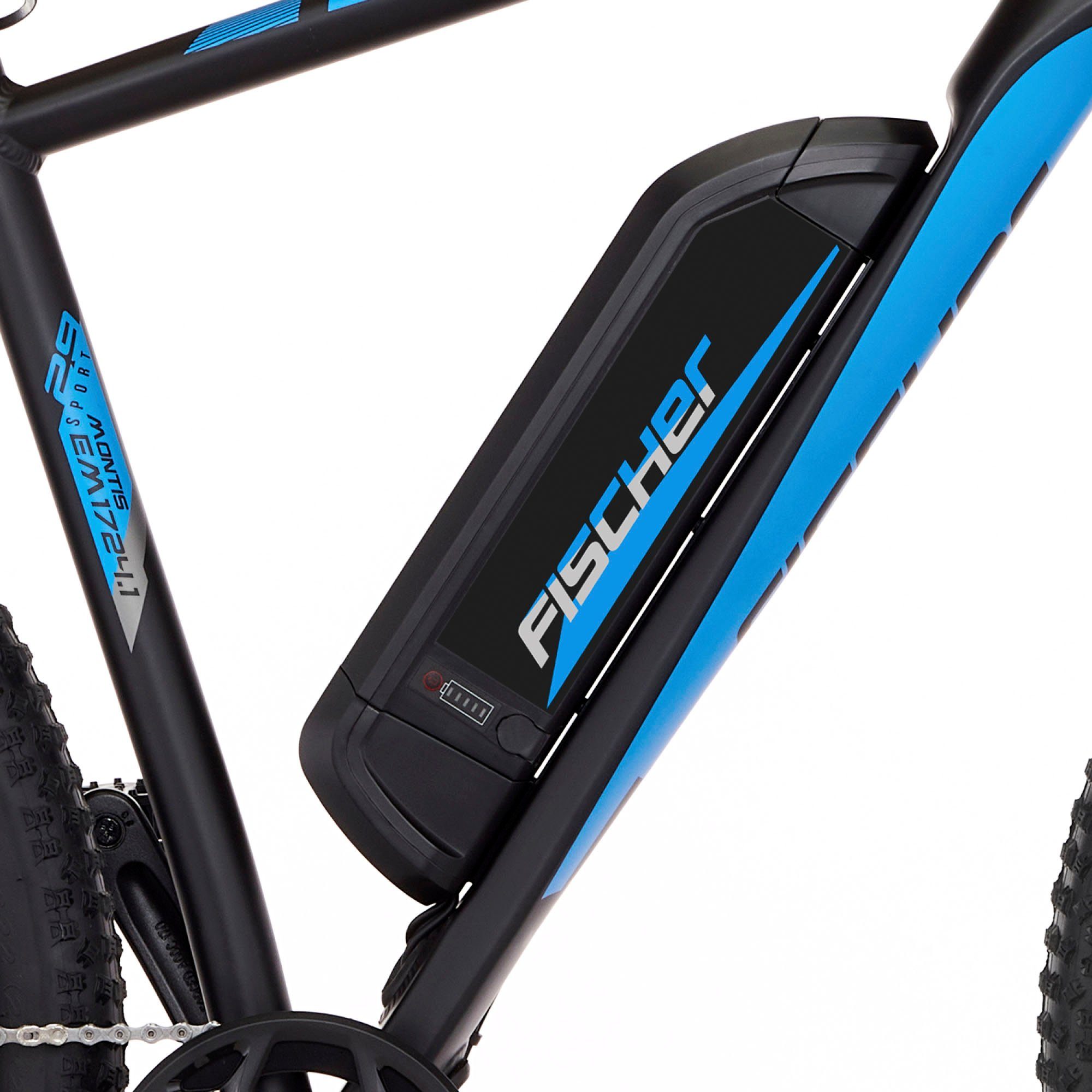 Thumbnail - FISCHER Fahrrad E-Bike Mountainbike MONTIS EM 1724.1 627, 10 Gang Shimano Deore Schaltwerk, Kettenschaltung, Heckmotor, ...