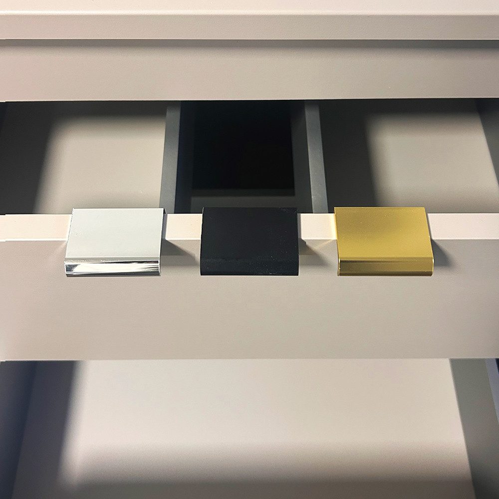 Lomadox Waschbeckenschrank DURANGO-56 in kaschmir, 50 cm breit, 2 Schublade günstig online kaufen