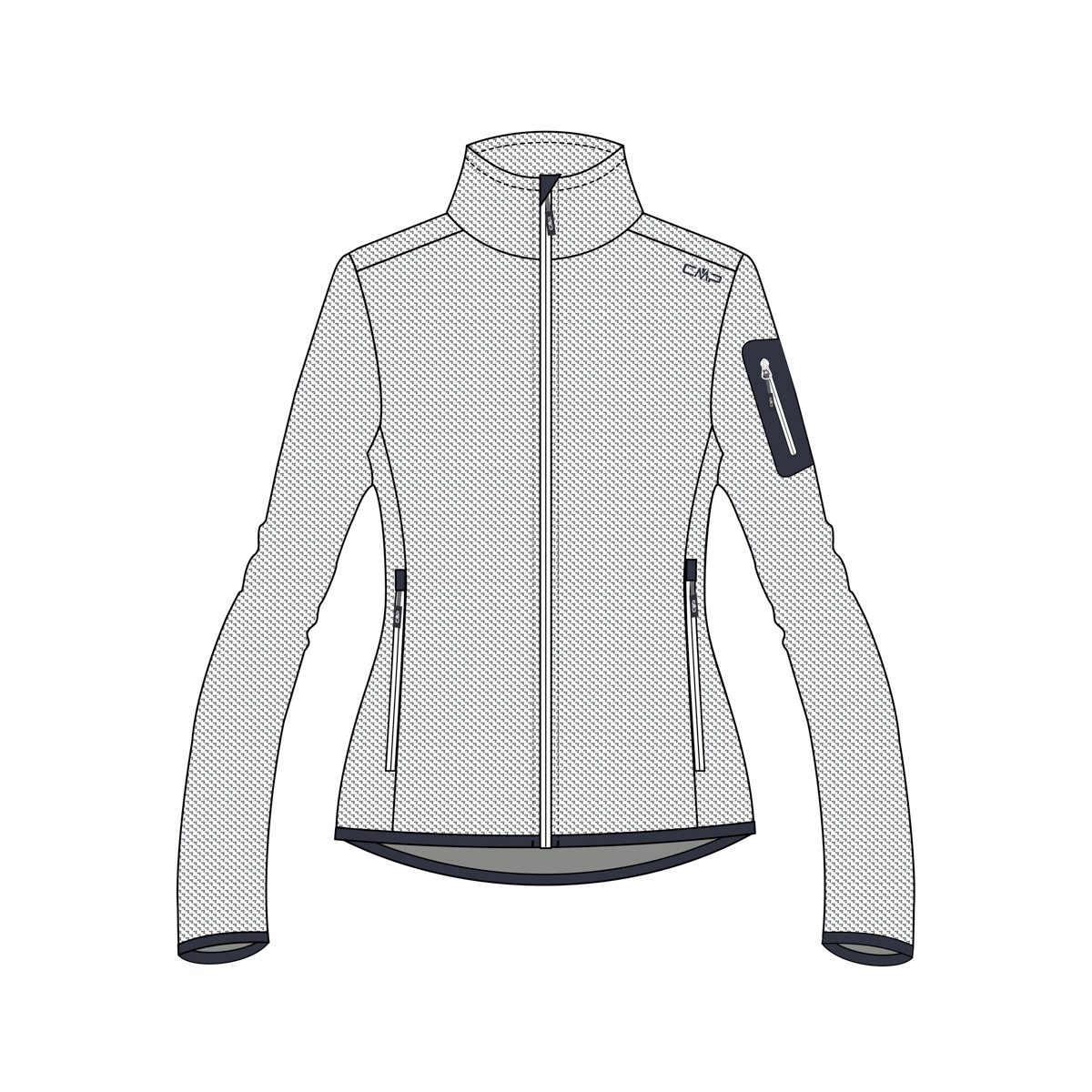 Outdoorjacke CMP Damen Jacke WOMAN JACKET 34H6286