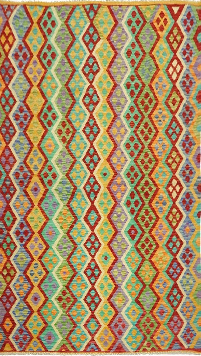 Trading, rechteckig, Handgewebter Orientteppich Orientteppich, Afghan Höhe: 3 mm 157x197 Maimana Kelim Nain