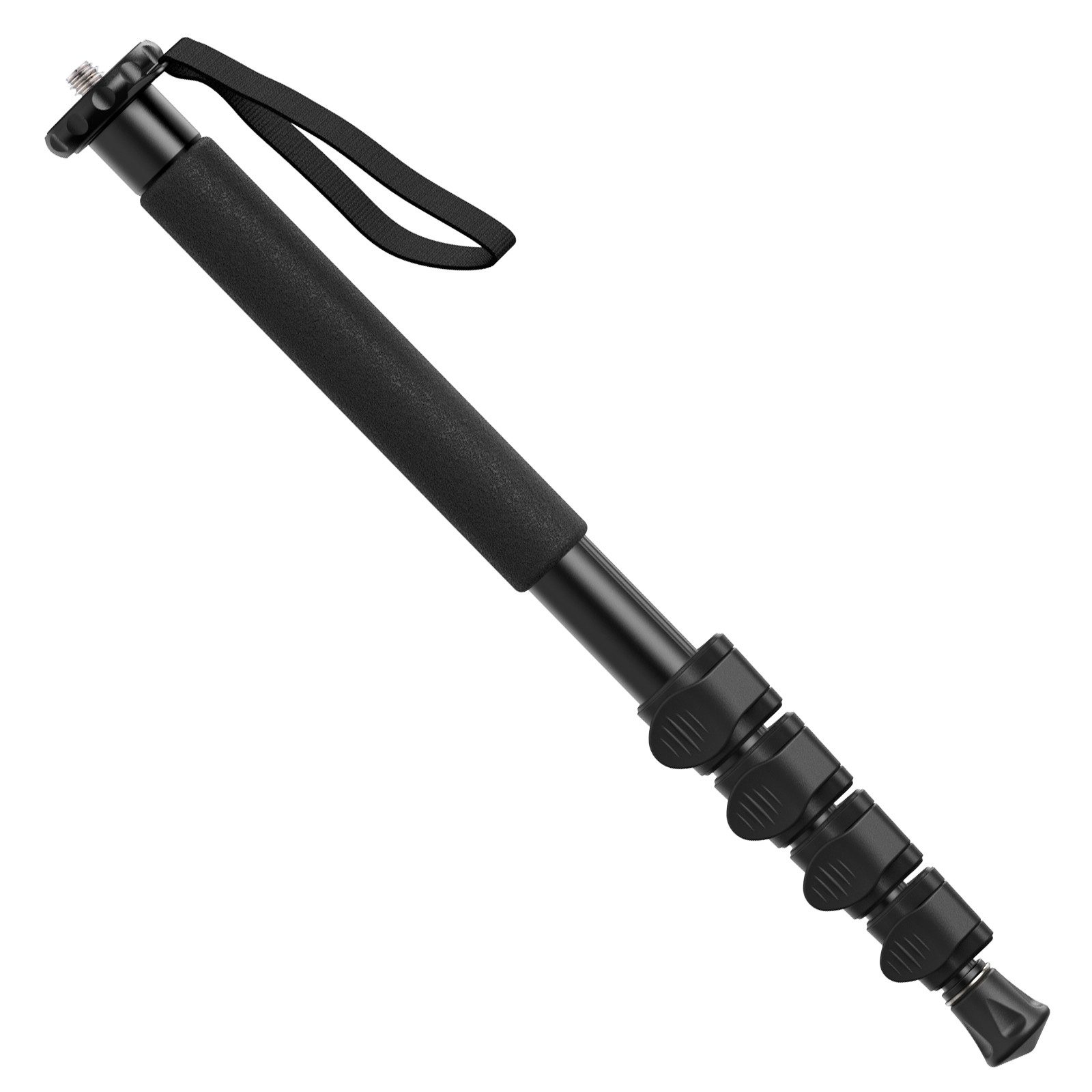 TB12 Metall-Einbeinstativ für Kamera DSLR Phone Tragbarer Selfie-Stick Kamerastativ