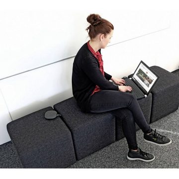 Brennenstuhl ® Sofa-Steckdose mit USB-Ausgänge Einbau-Tischsteckdose, mit USB