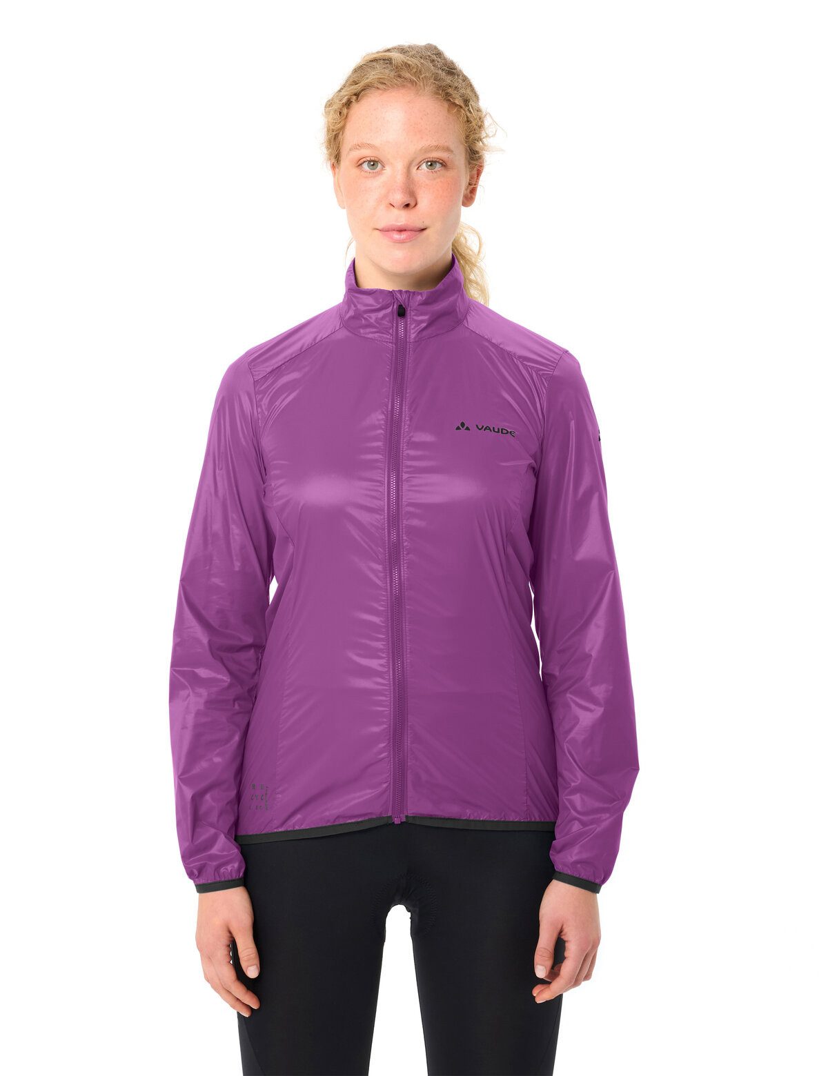 VAUDE Fahrradjacke Women's Matera Air Jacket mit hochschließendem Kragen, winddicht und wasserabweisend, Slim Fit