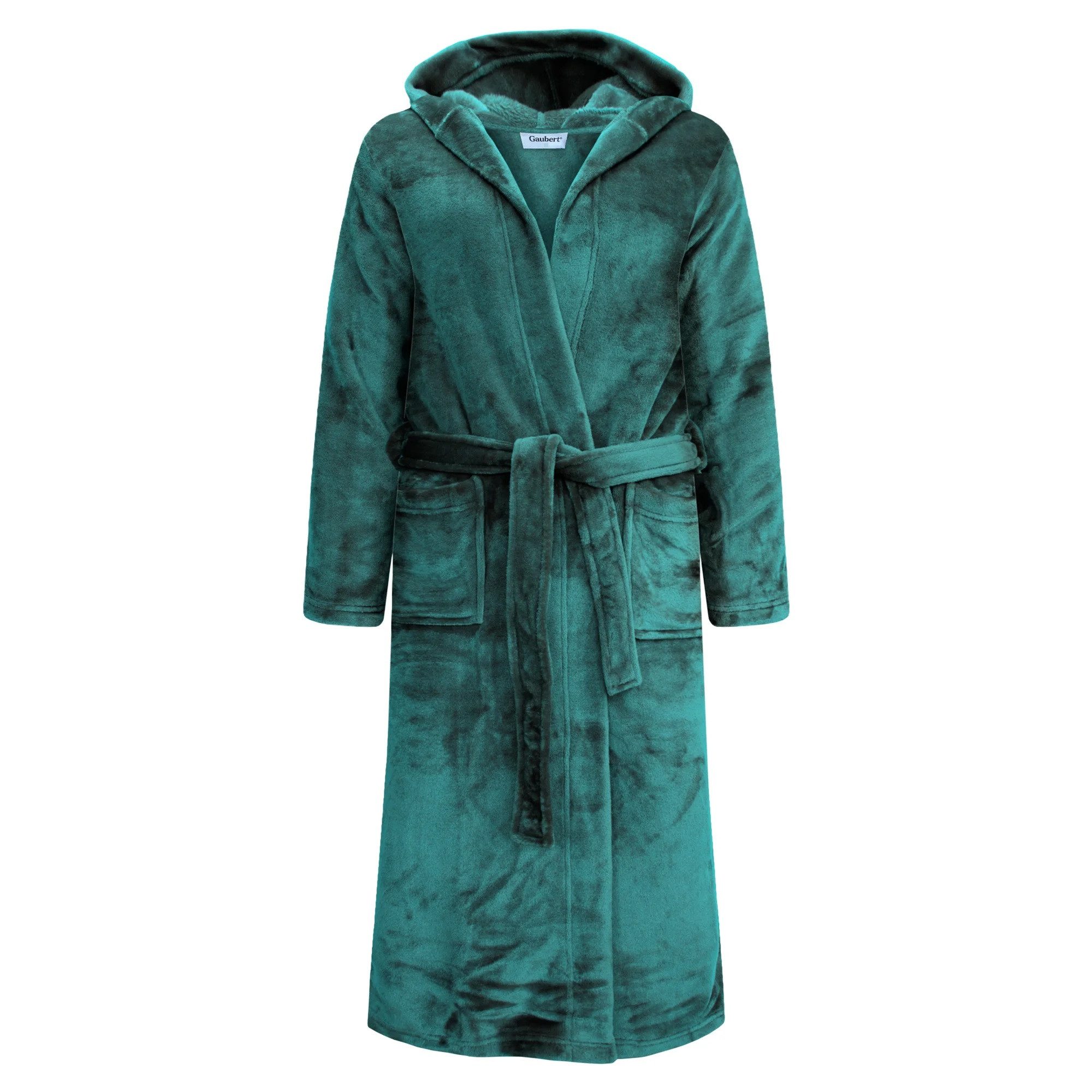 HEAT BOOSTER Unisex-Bademantel GAUBERT Exklusiver Unisex Fleece Bademantel günstig online kaufen