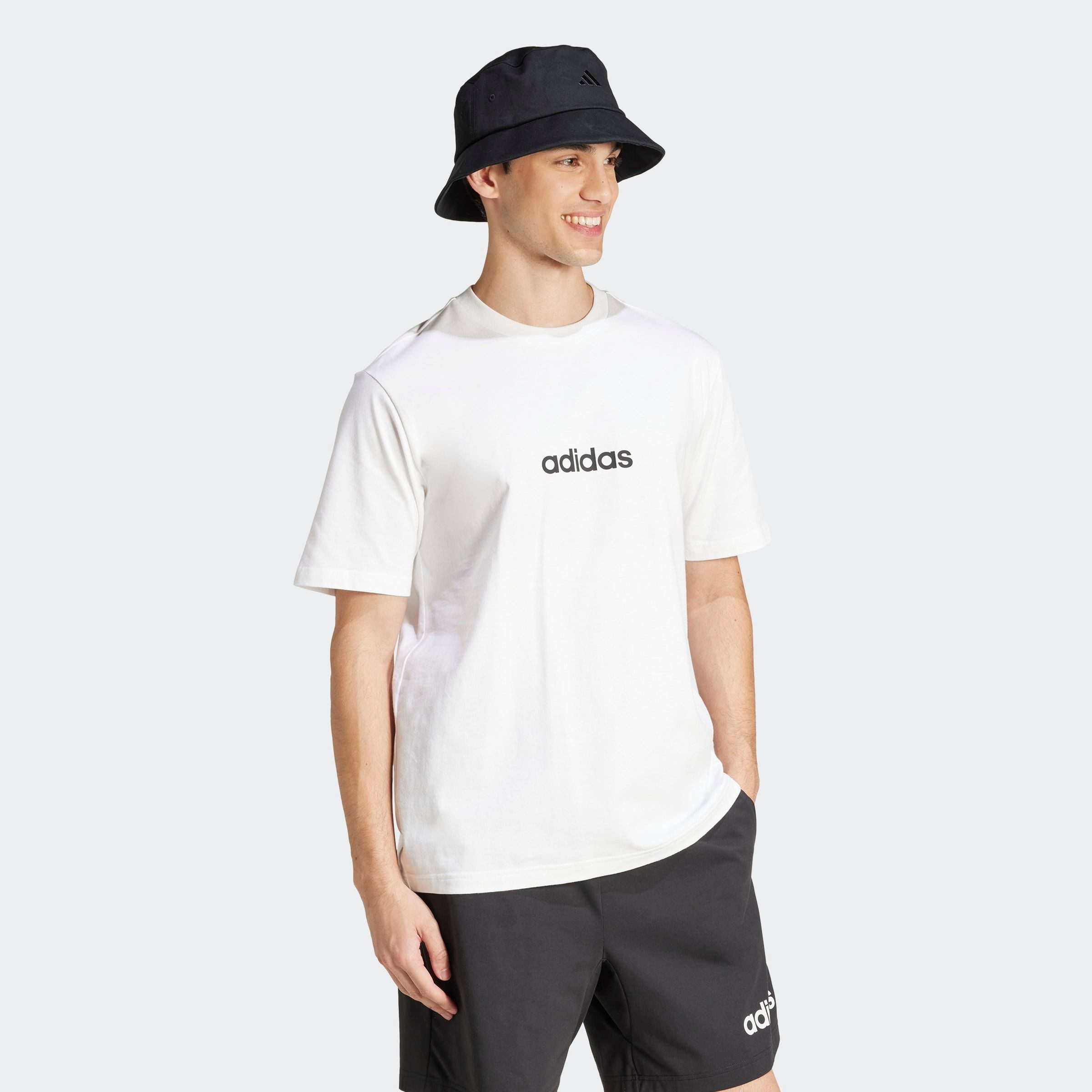 adidas Sportswear T-Shirt M LIN SJ T überschnittene Schultern, Kurzarmdesig günstig online kaufen