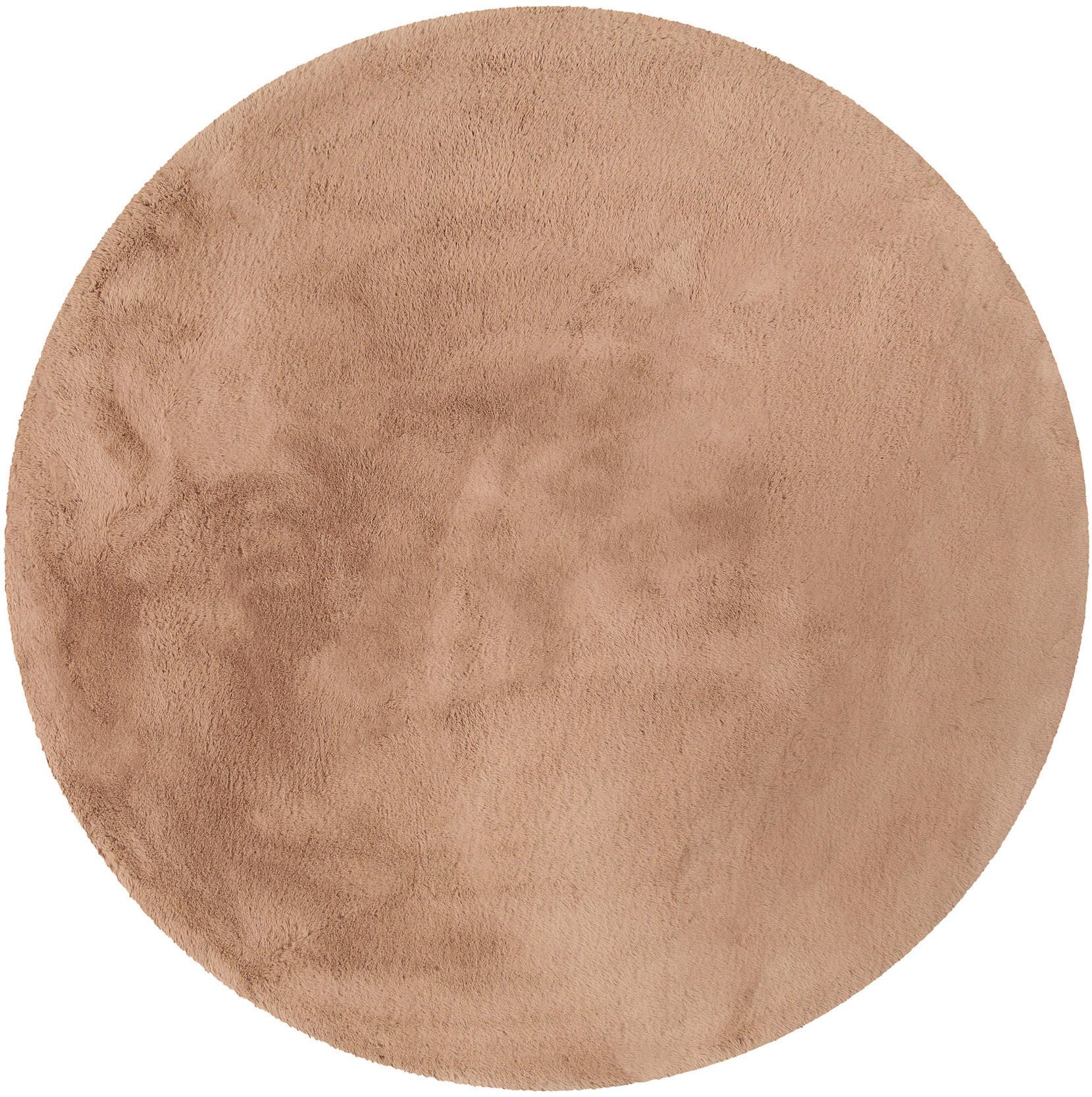 Esprit Hochflor-Teppich Alice ESP-4377 Kunstfell, rund, Höhe: 25 mm, Kaninchenfell-Haptik, besonders weich und dicht, für alle Räume