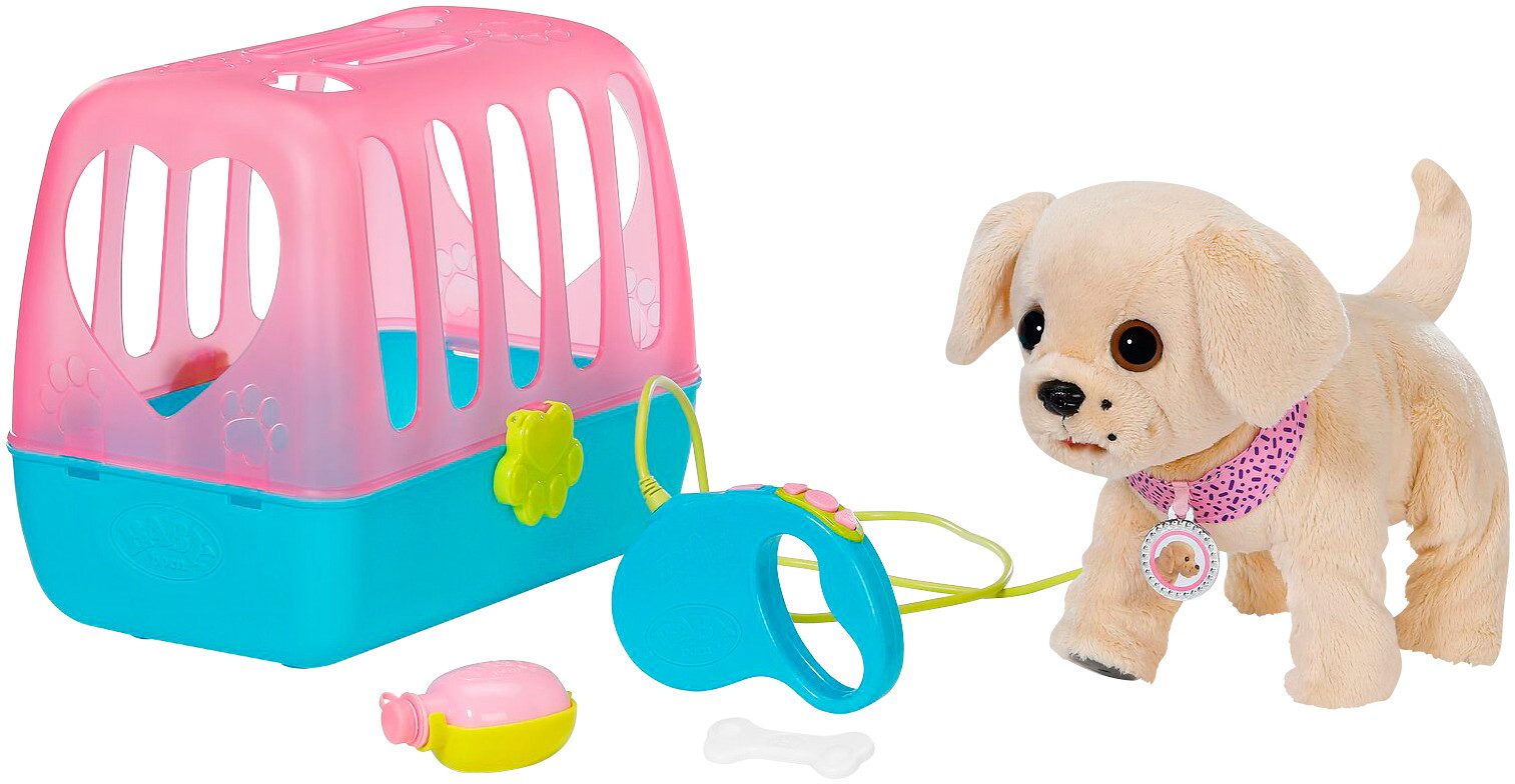 Baby Born Plüschfigur Mein Hund Lucky mit Box, mit Funktion – Bild 4 von 5