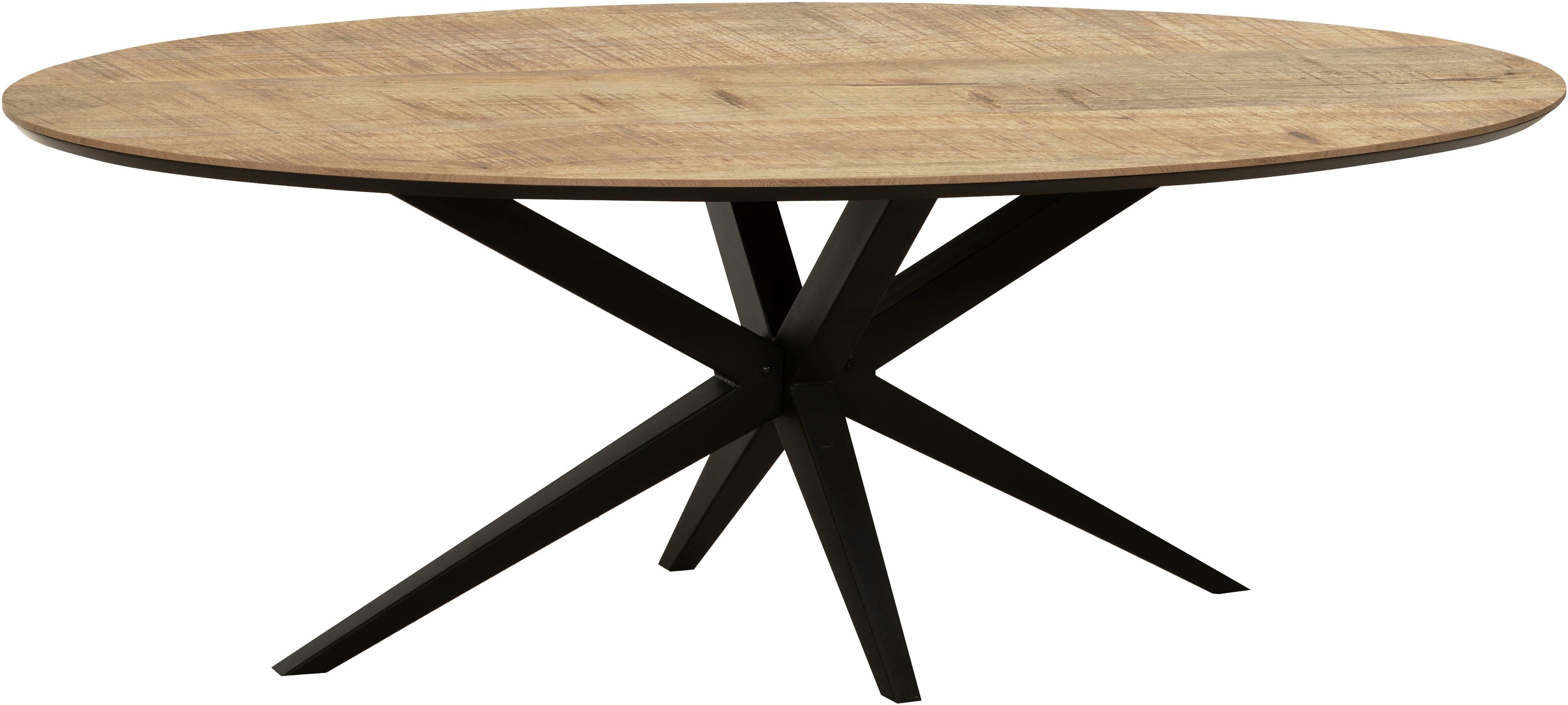 OMG Design Esstisch Wellington (1-St), Hochwertige Melamin-Tischplatte mit Metallgestell