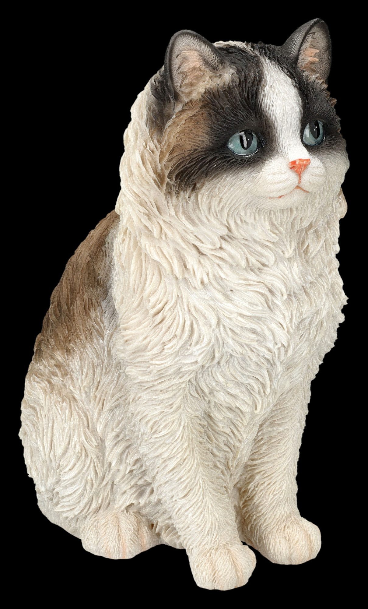 Figuren Shop GmbH Gartenfigur Gartenfigur Katze günstig online kaufen