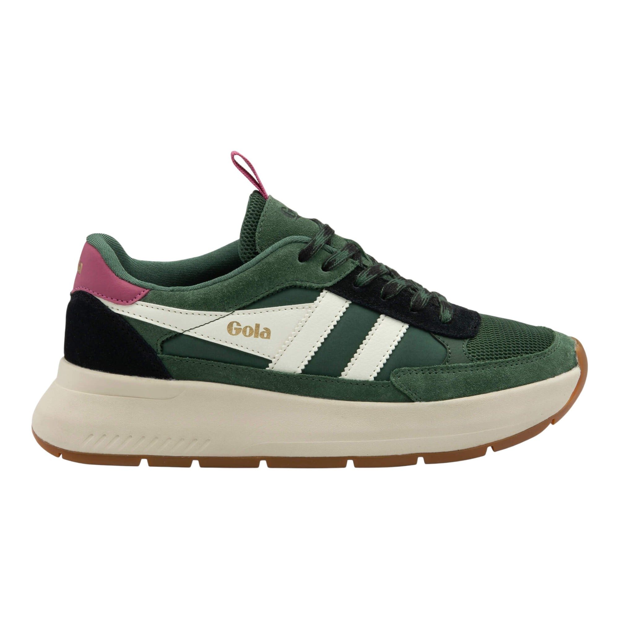 Gola Phoenix grün/schwarz/fuchsia Damen Sneaker