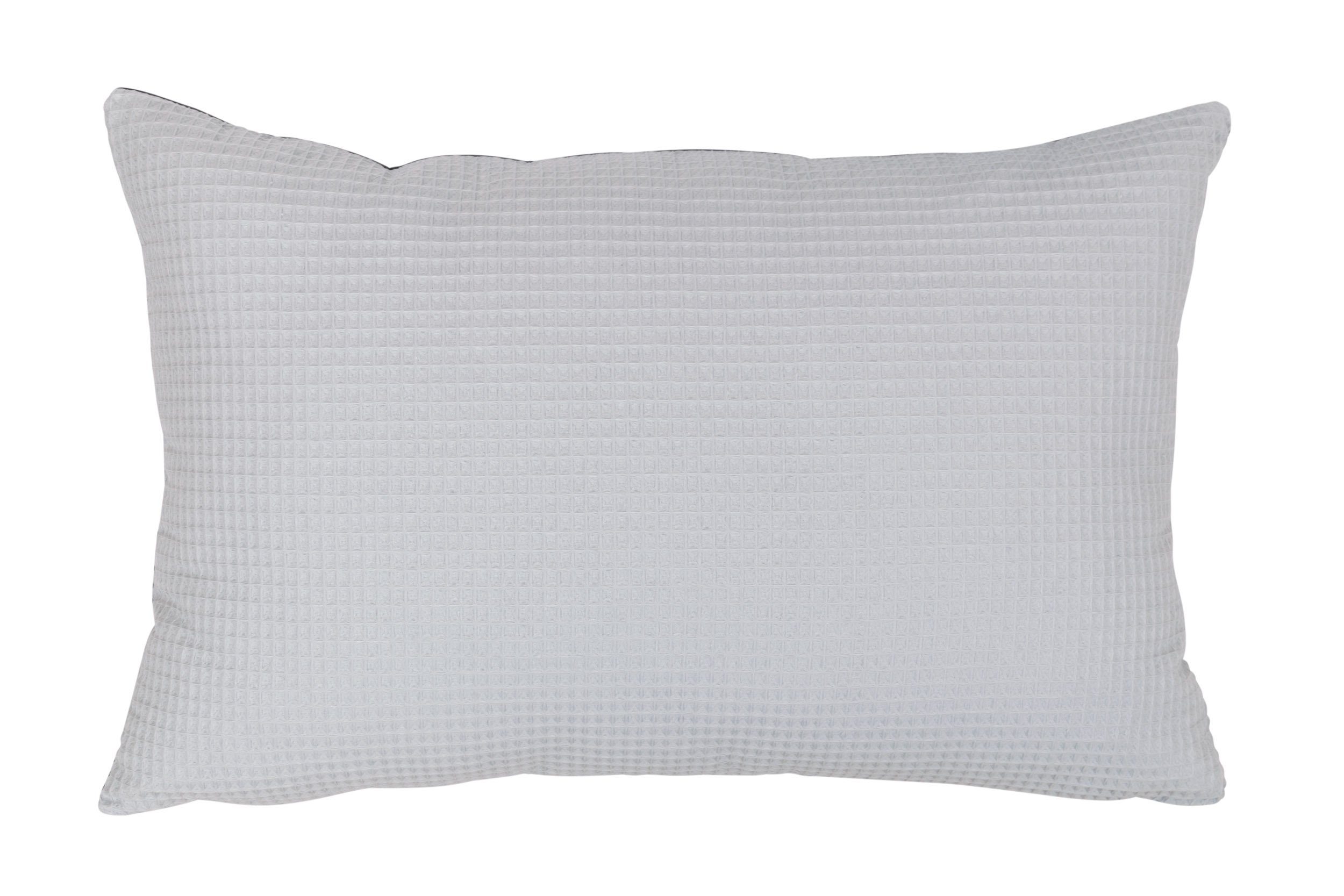 Amilian Dekokissen Dekoratives Kissen 60x40 cm mit Füllung, Waffel Baumwolle