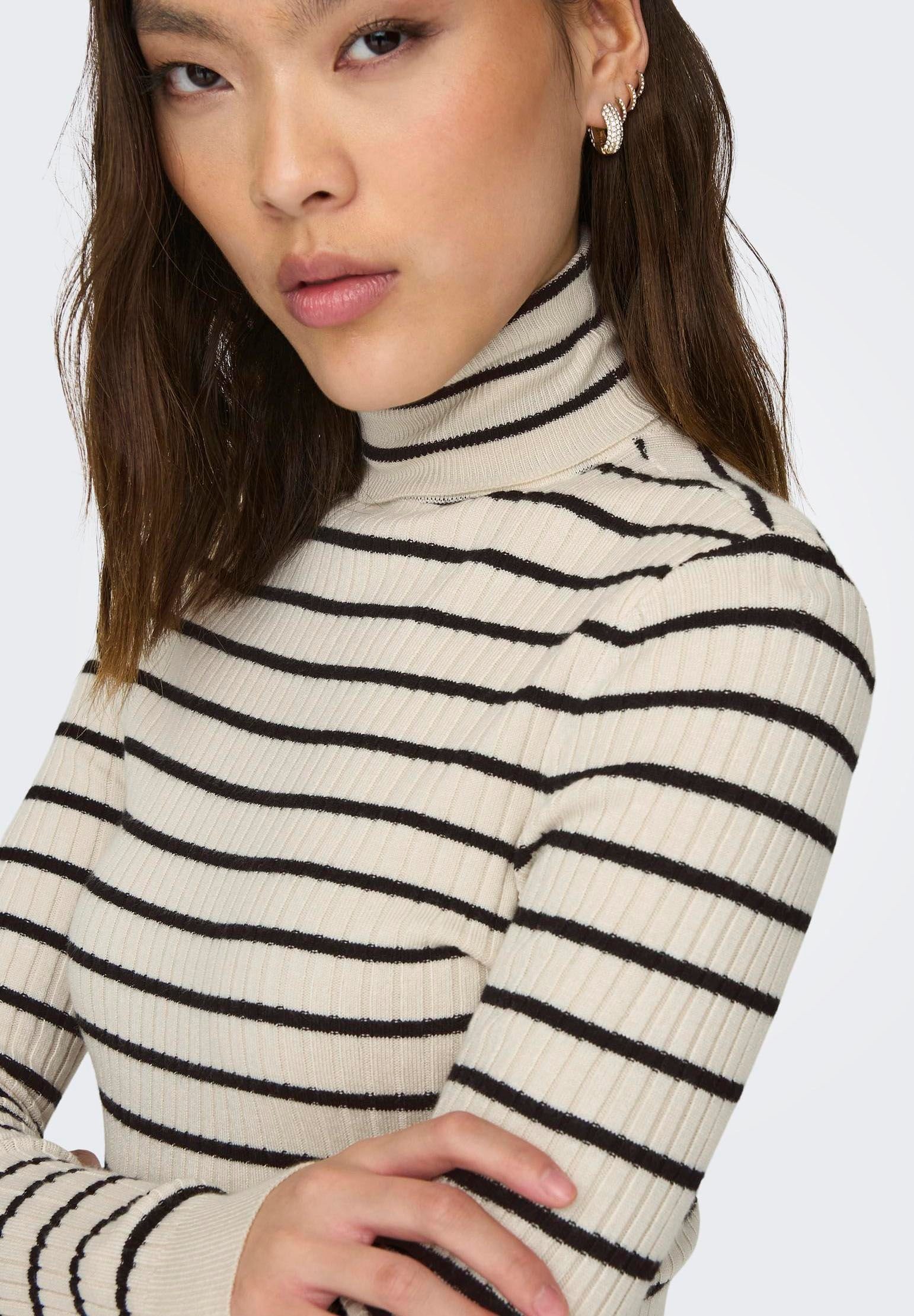 ONLY Rollkragenpullover ONLKAROL L/S ROLLNECK PULLOVER KNT NOOS Viskosemischung