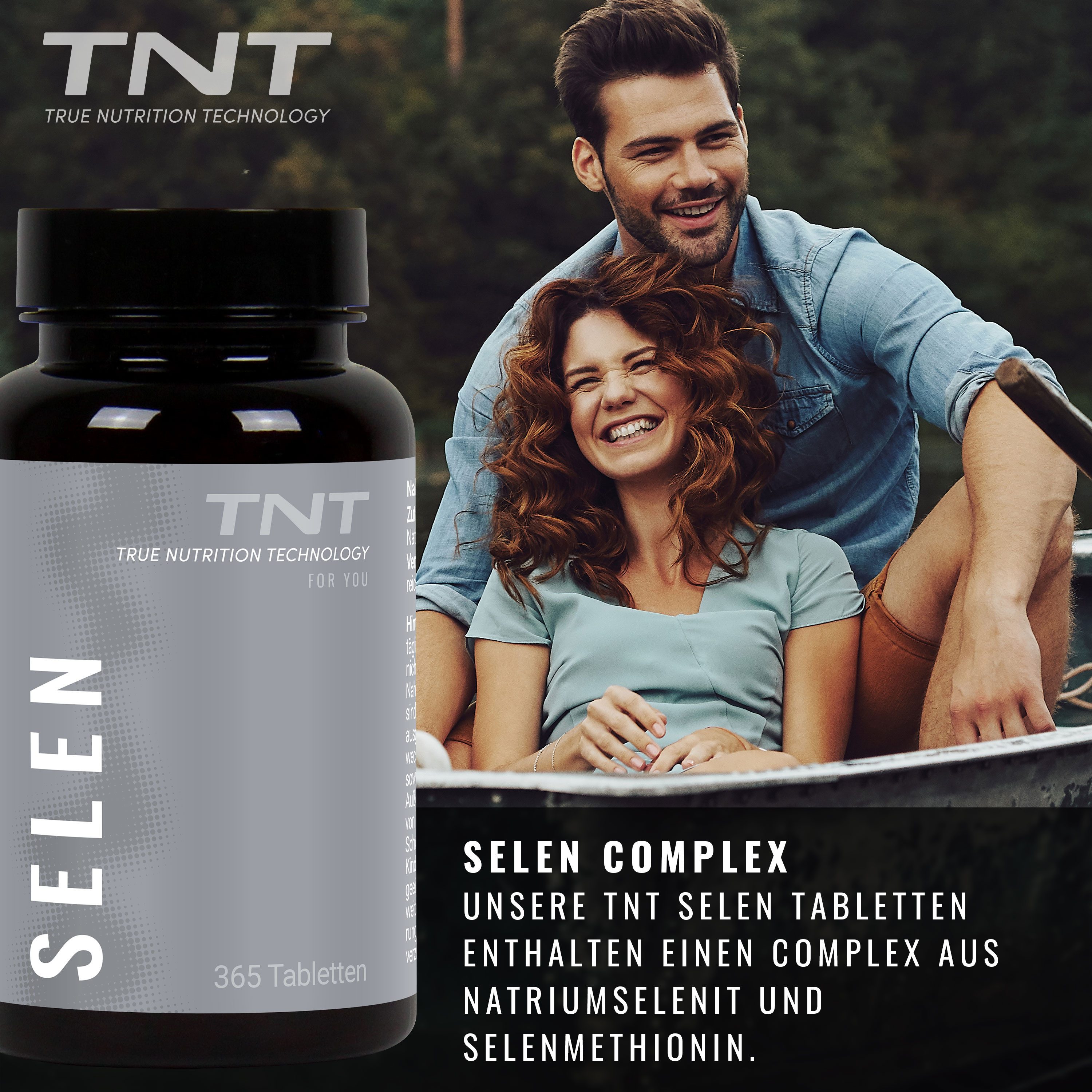TNT (True Nutrition Technology) Selen Complex Tabletten, 365 St., 73 g