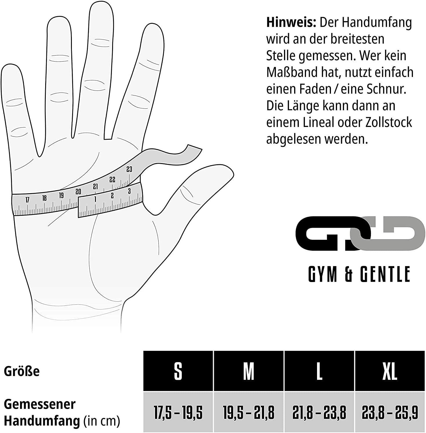 Gym & Gentle Multisporthandschuhe geringes Fitnesshandschuhe Gewicht Männer und Handgelenkstütze rot Frauen mit für