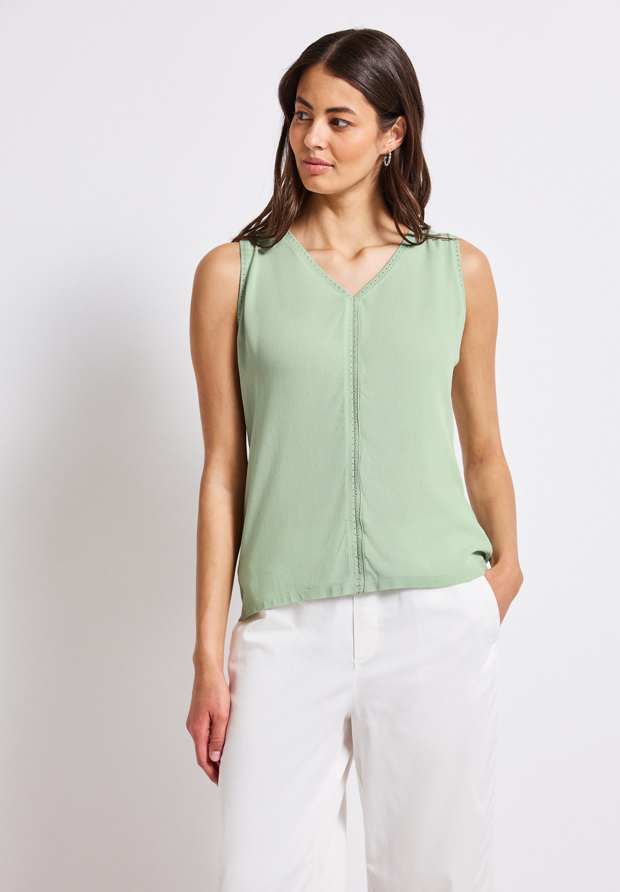 STREET ONE Trägertop mit V-Ausschnitt