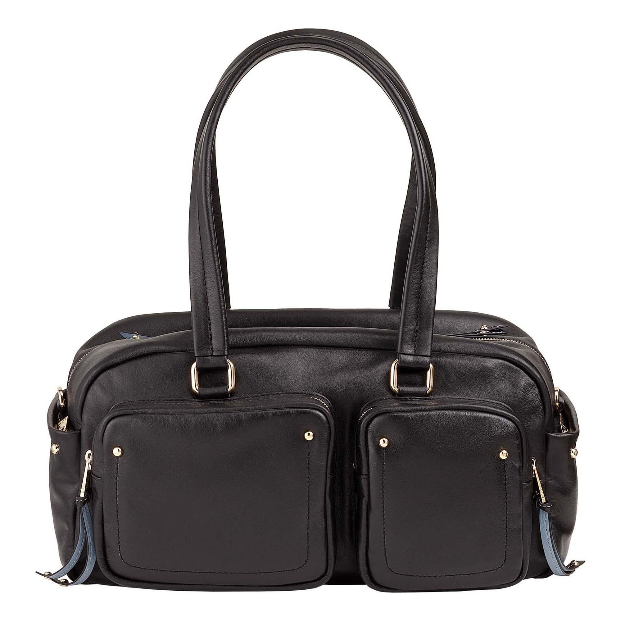DuDu Schultertasche Pocket, Leder