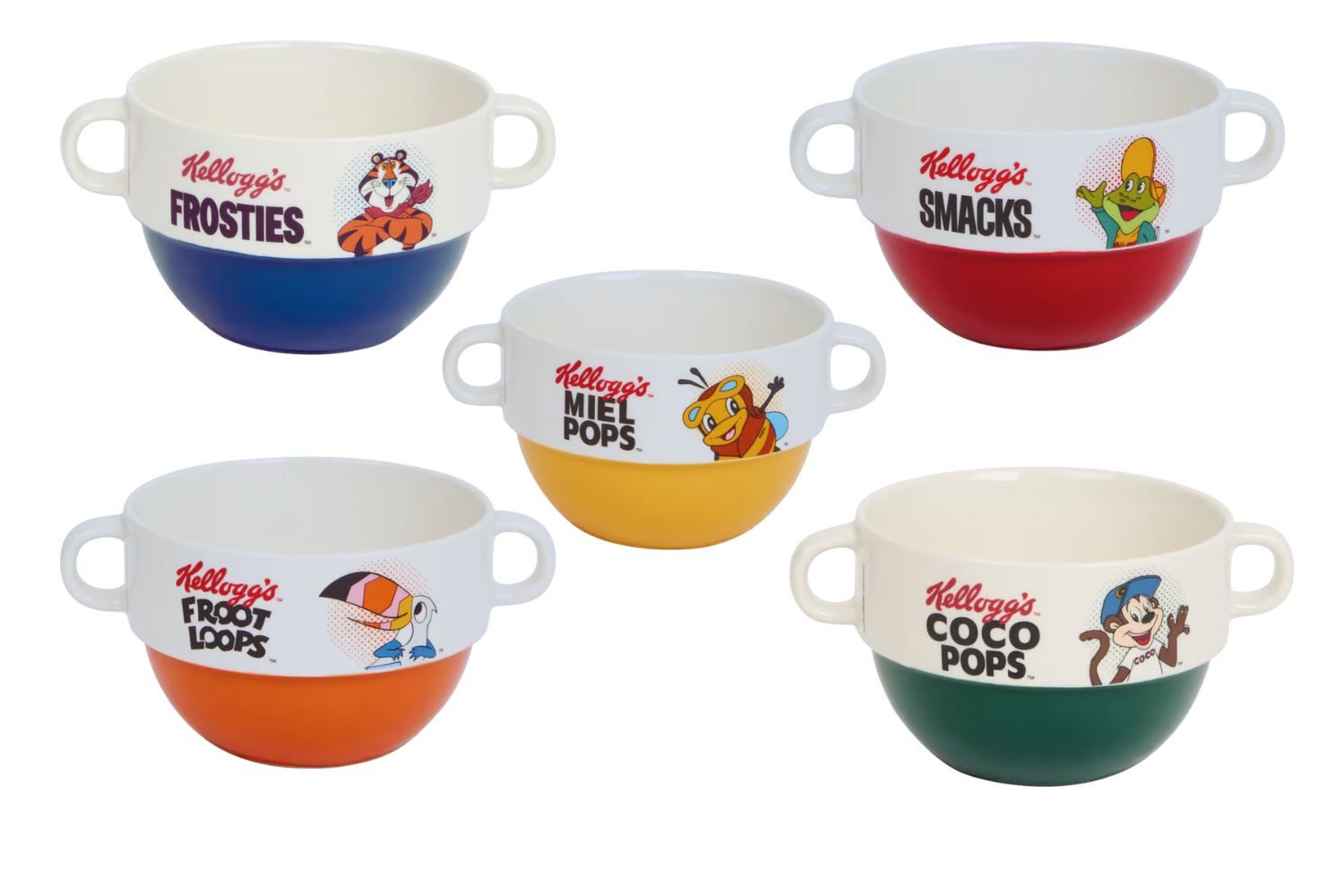 Suppenschüssel 12er set Müslischalen Keramik 300 ml Bowls Suppenschüssel Schüssel