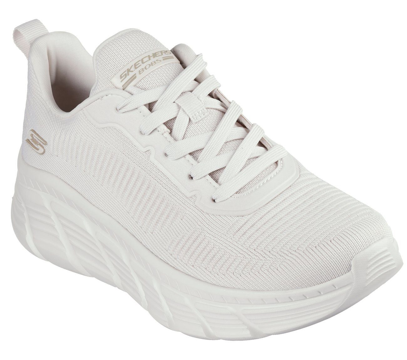 Skechers BOBS B FLEX HI-FLYING HI Sneaker, Trainingsschuh, Schnürschuh, Freizeitschuh in veganer Verarbeitung