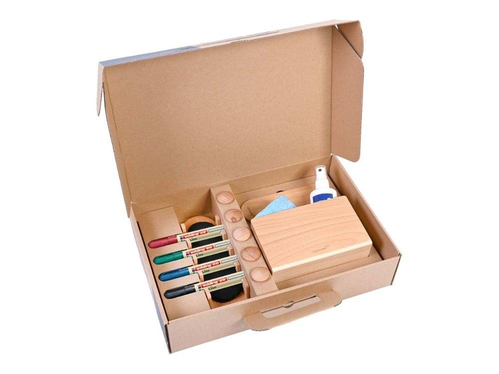 LEGAMASTER Magnettafel Legamaster Zubehör Starter-Kit 'WOODEN' für Whiteb