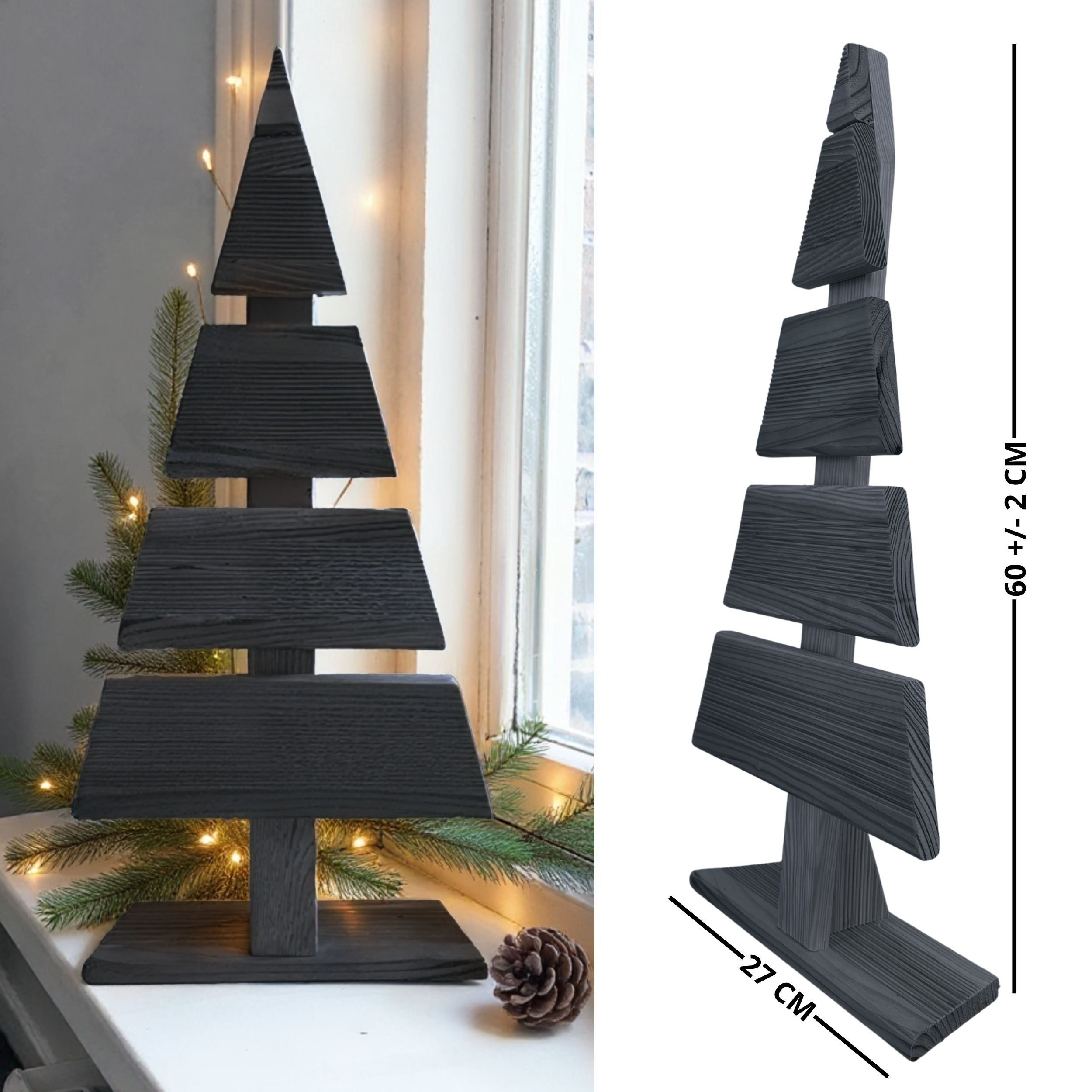 be4nature Weihnachtsfigur Tannenbaum Weihnachtsbaum Weihnachtsdeko Holztann günstig online kaufen