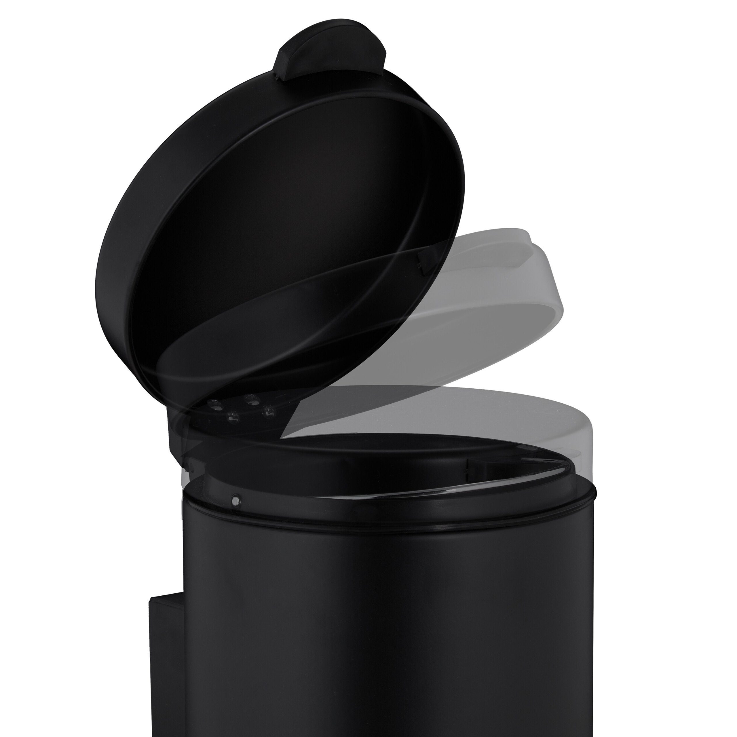 relaxdays Kosmetikeimer Wandmontage 5 Lit