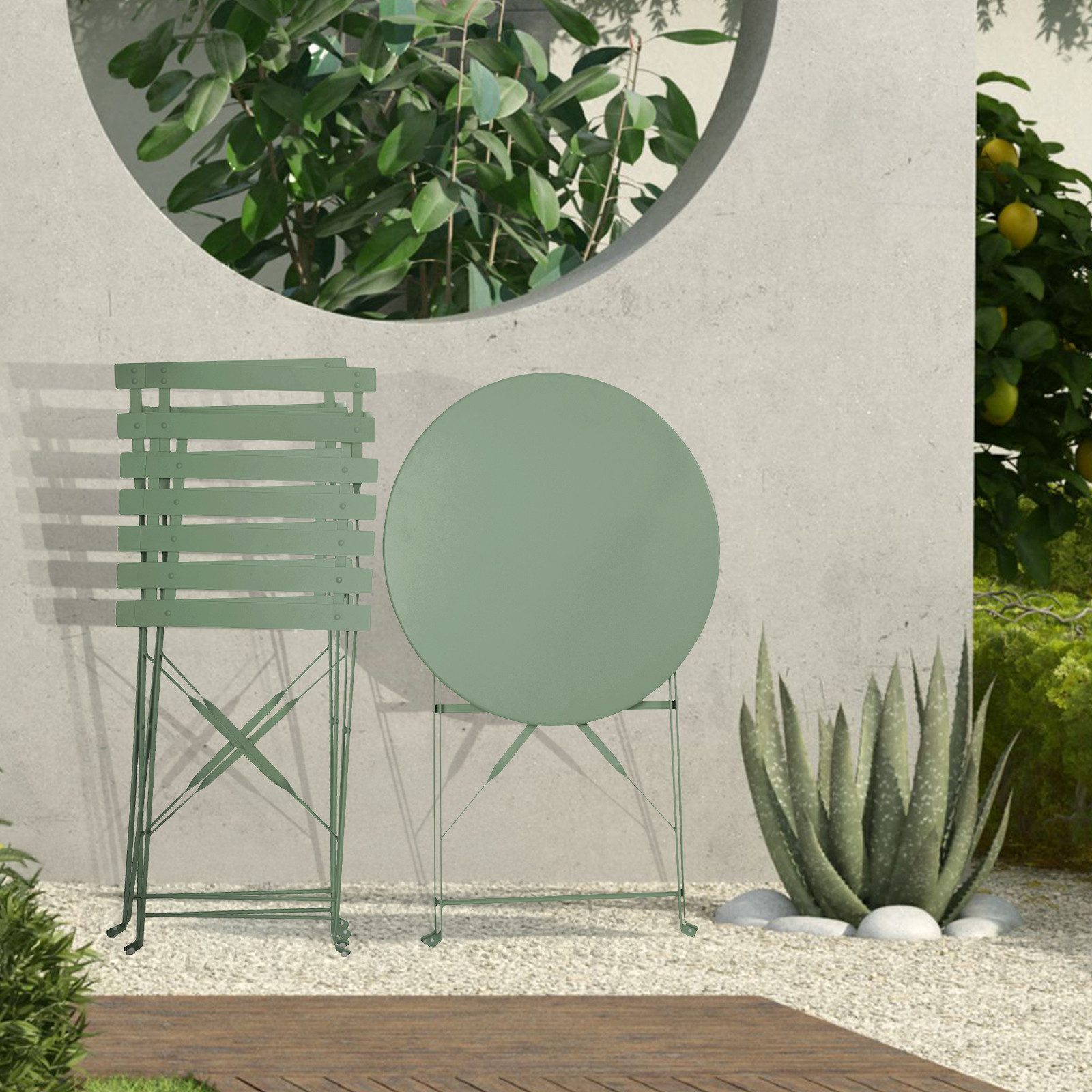 SVITA Balkonset BERLIN, (Set, 3-tlg., Bistro-Set), günstig online kaufen