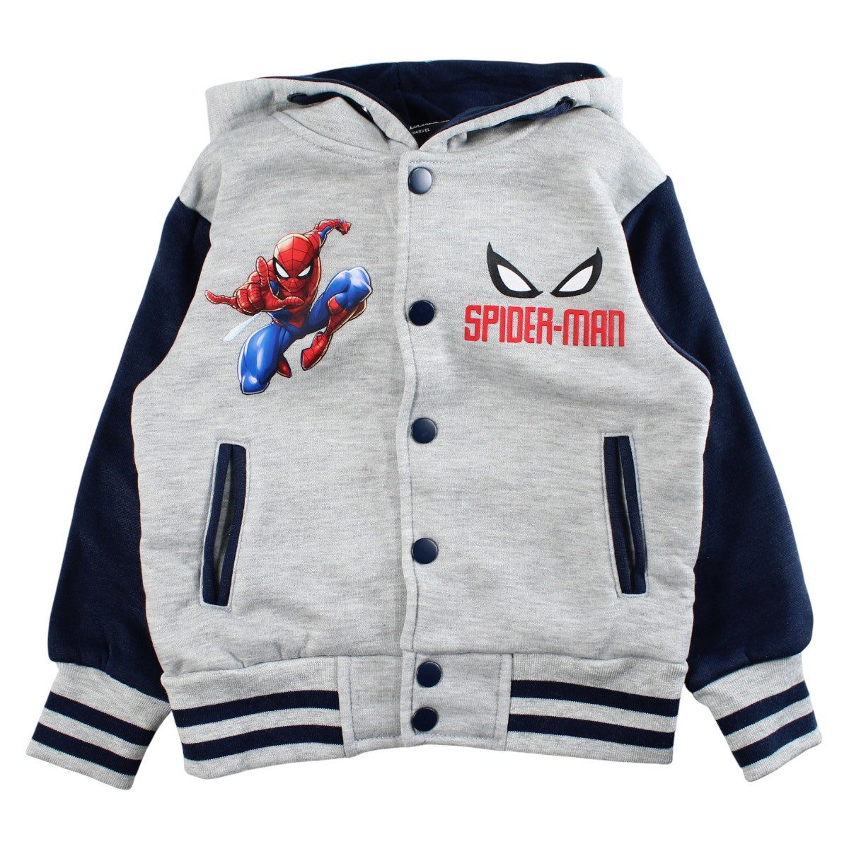 Spiderman Kapuzensweatjacke Hoodie für Jungen – Sweatjacke mit Kapuze