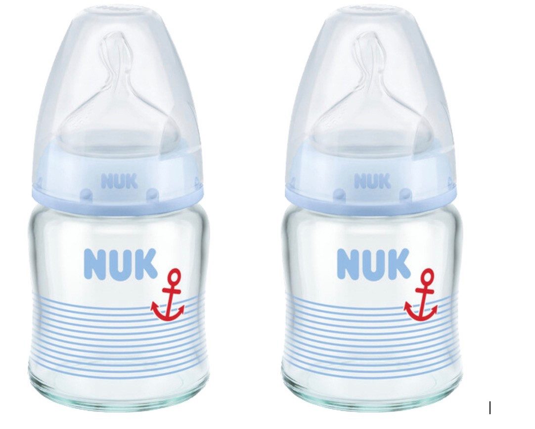 Babyflasche NUK First Choice Glas-Babyflasche 120ml 0-6Monate 2Stück
