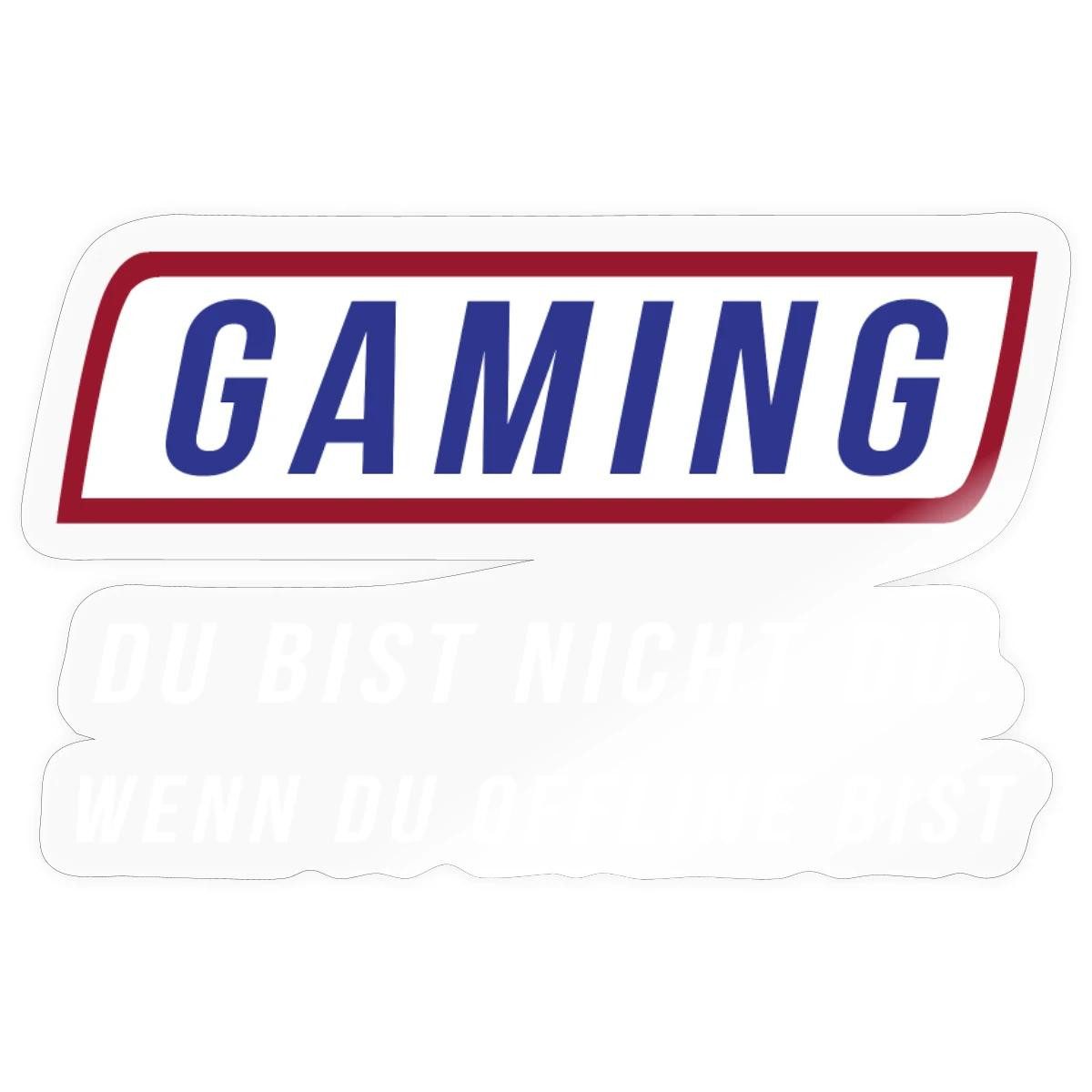 Aufkleber Du Bist Nicht Du Wenn Du Offline Bist Sticker Aufkleber