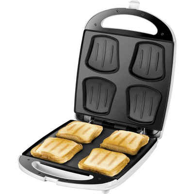 Unold Sandwichmaker Sandwich-Toaster, klappbar