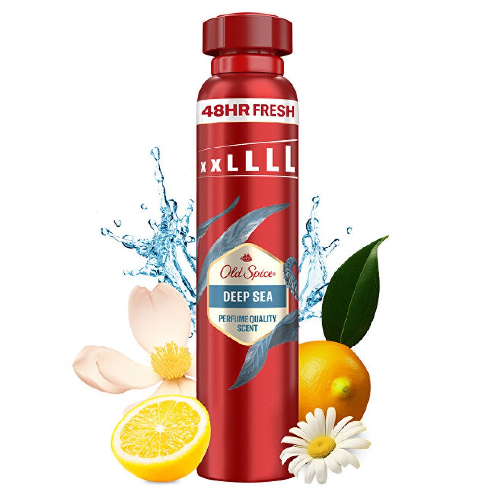Old Spice Deo-Spray Deospray Deep Sea (Deo-Körperspray) 250 ml