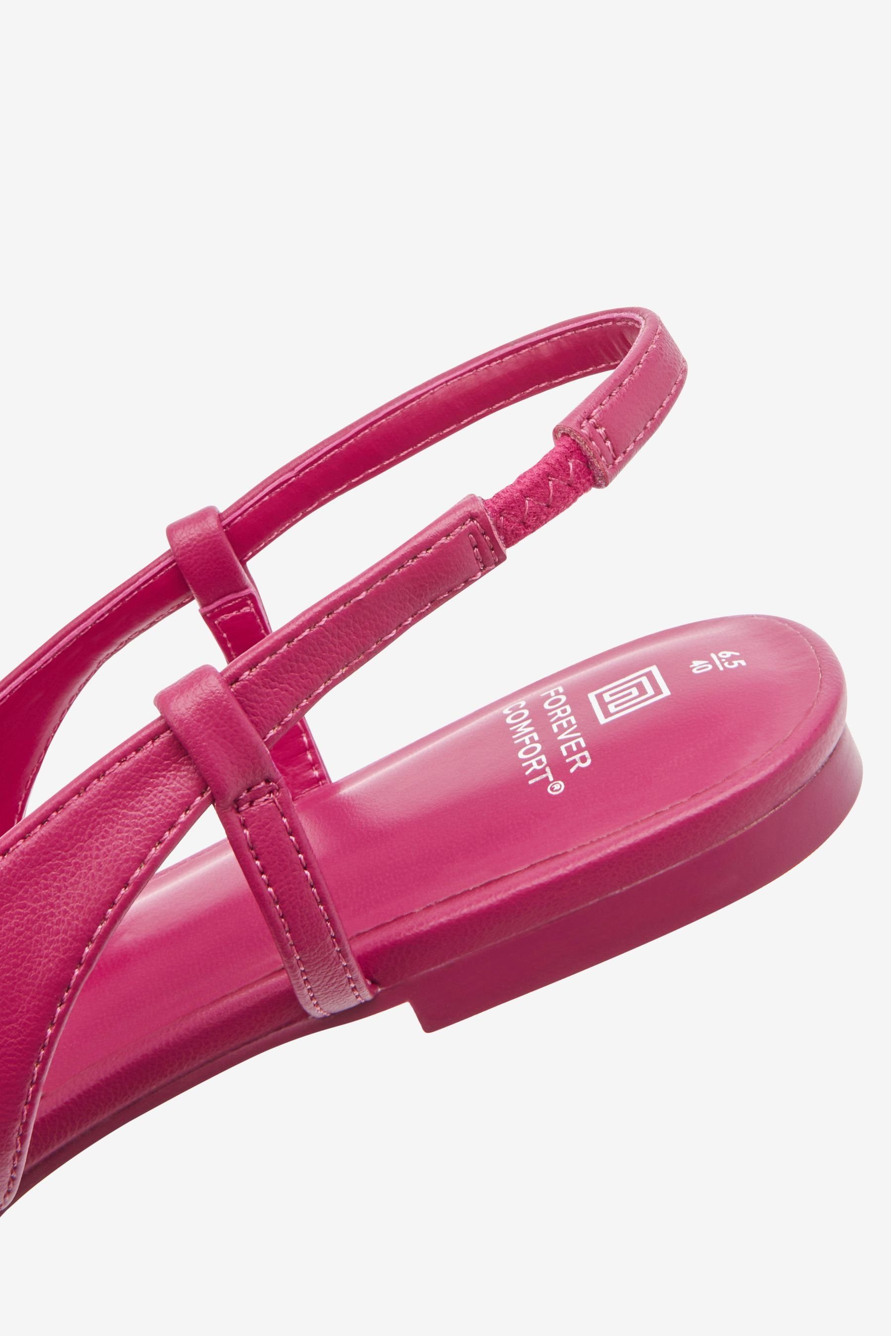 Slingpumps Comfort® Forever Pink Next Schnalle (1-tlg) Fersenriemenschuhe mit