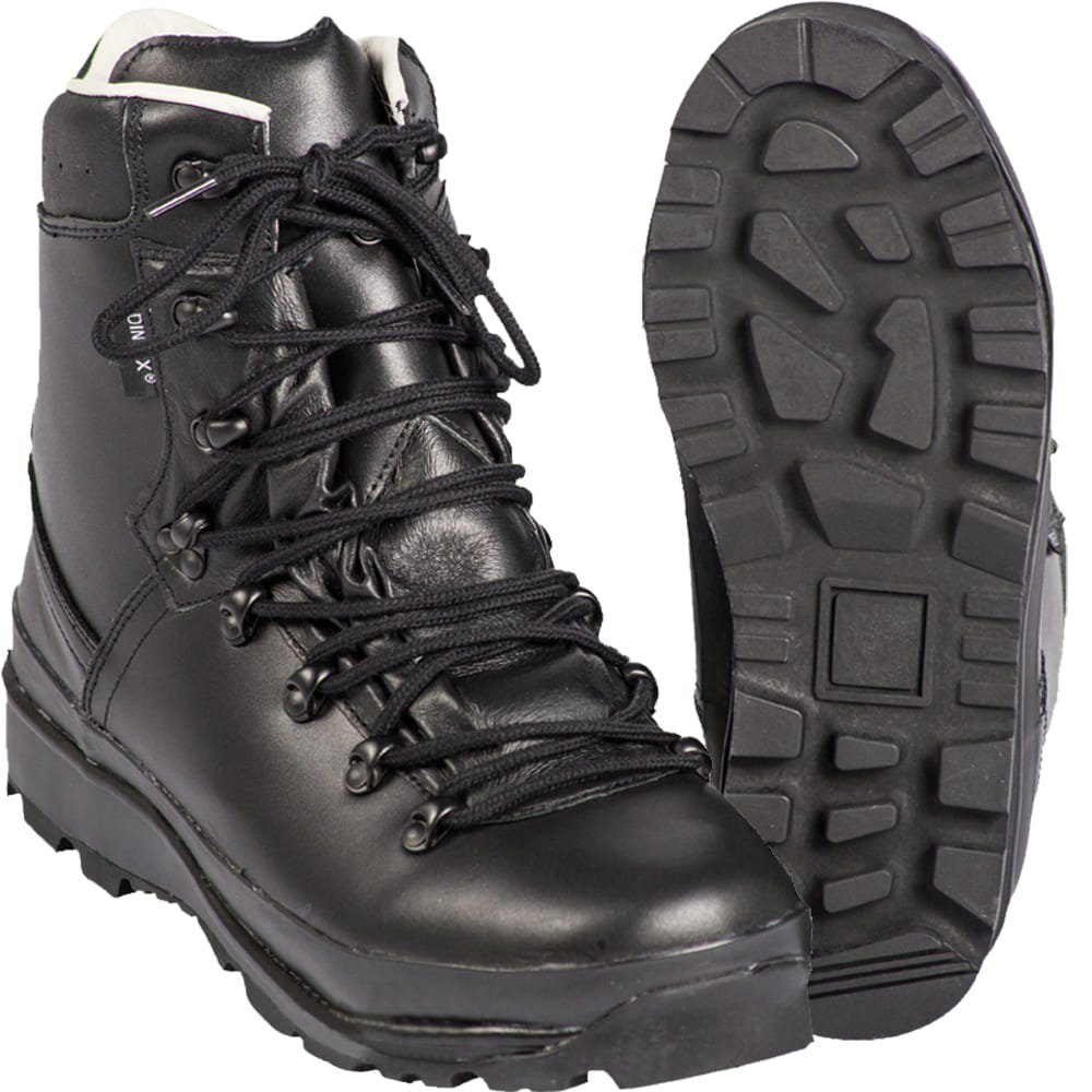 Mil-Tec Bergstiefel Stiefel Wasserdicht, Rutschfest, Atmungsaktiv, Gefüttert, Winddicht