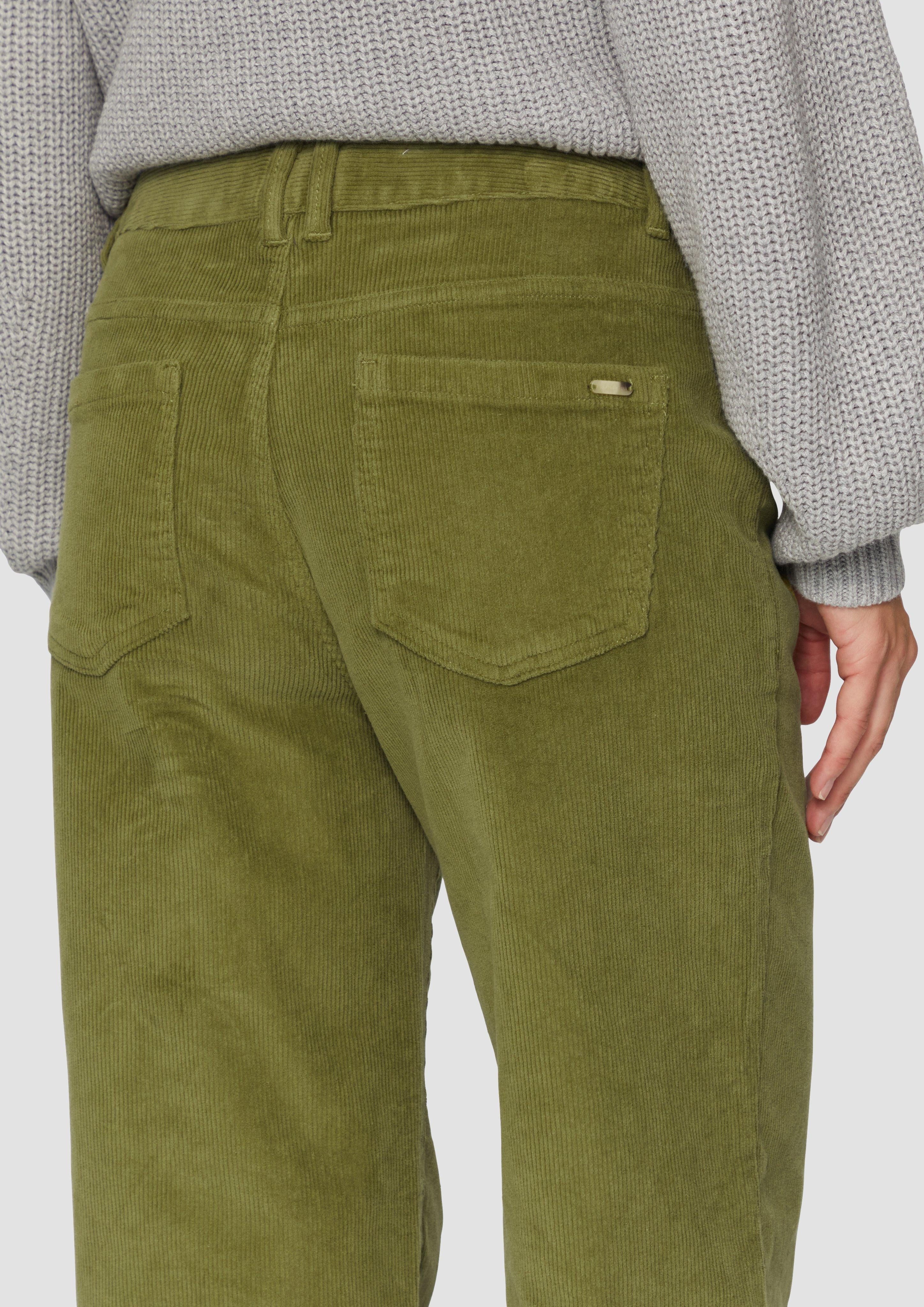 s.Oliver 3/4-Hose Elastische Culotte aus Cord günstig online kaufen