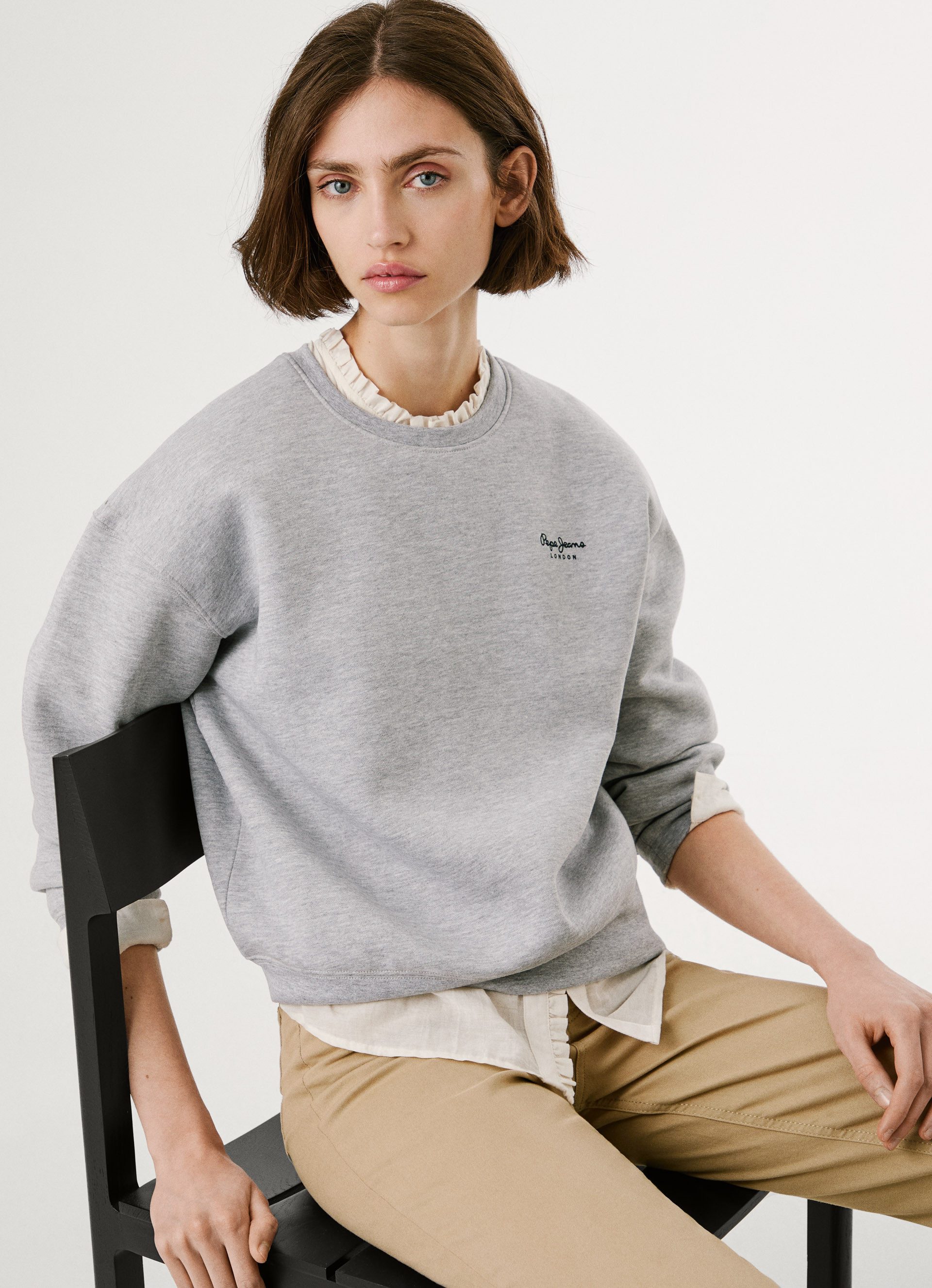 Pepe Jeans Sweatshirt BABI mit Rundhals günstig online kaufen