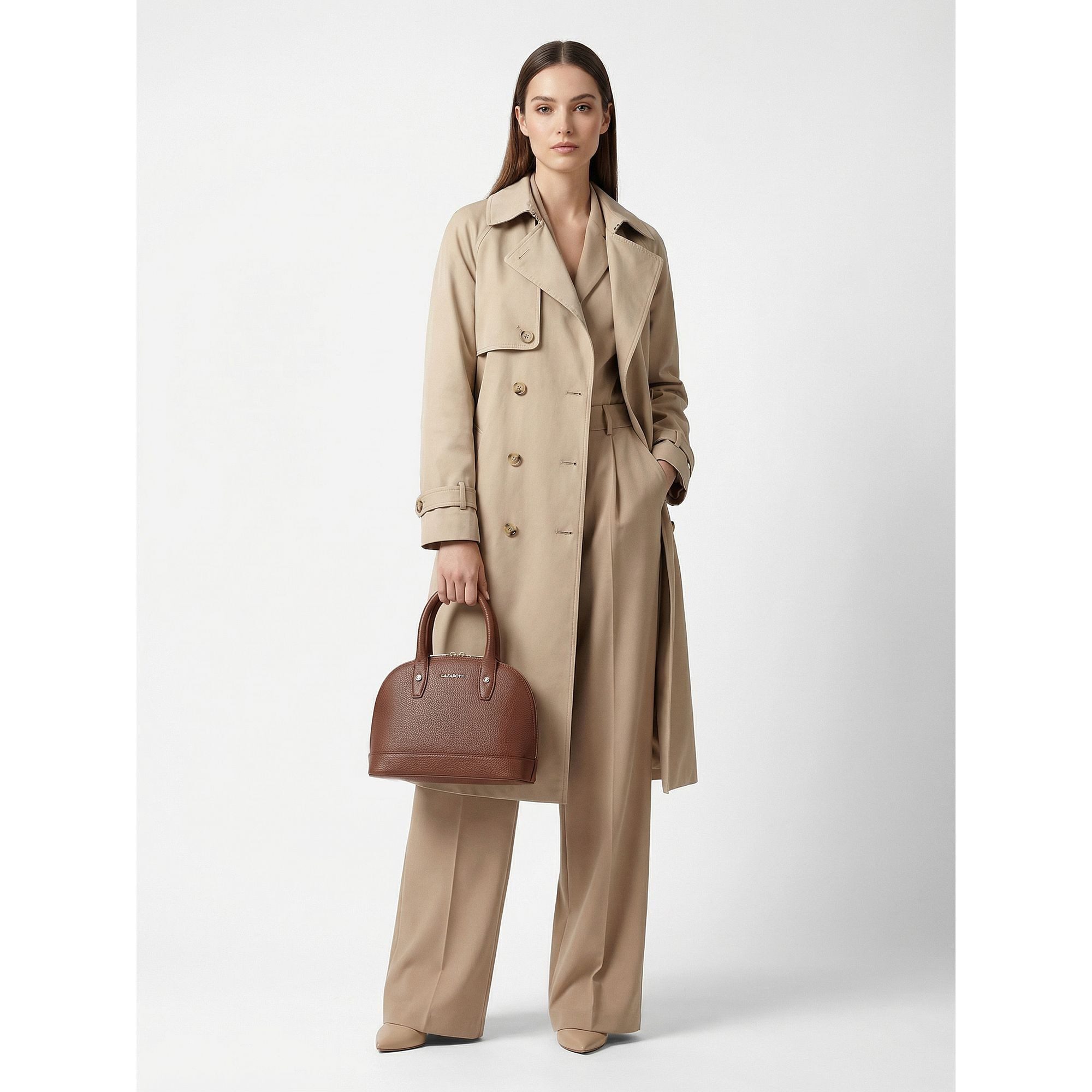 Lazarotti Henkeltasche Bologna Leather, Leder