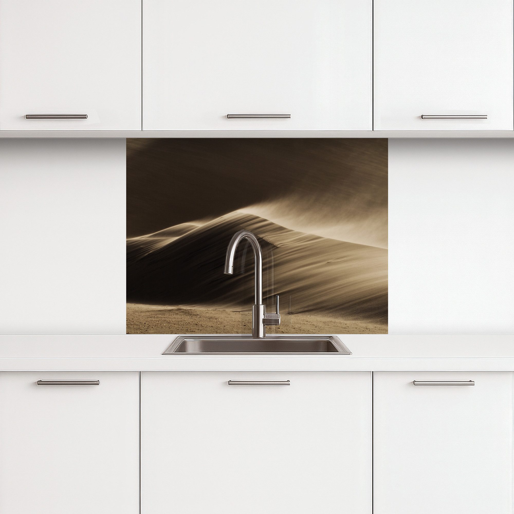 KitchenYeah Küchenrückwand selbstklebend Wüste - Sand - Natur - Düne, (1-tl günstig online kaufen