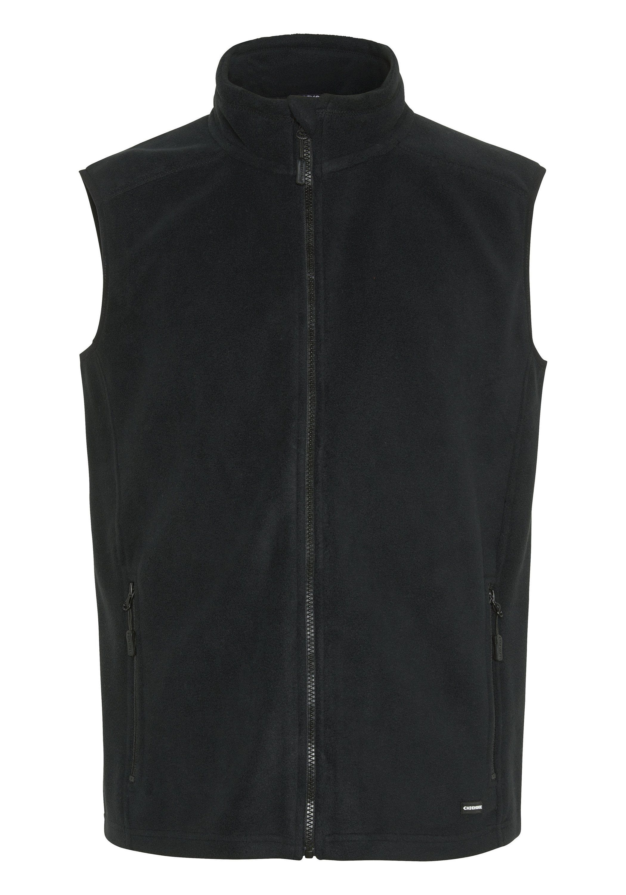 Chiemsee Fleeceweste Fleece-Weste mit Label-Motiv hinten günstig online kaufen
