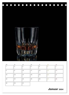 CALVENDO Wandkalender Coole Drinks (Tischkalender 2024 DIN A5 hoch), CALVENDO Monatskalender