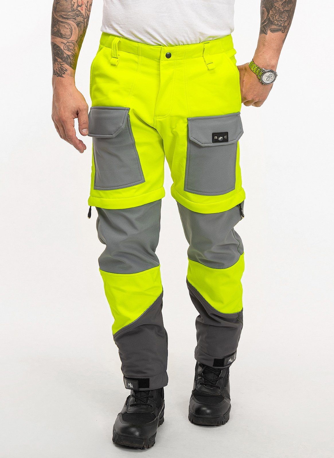 Rock Creek Softshellhose Herren Softshellhose Zipp-Off günstig online kaufen
