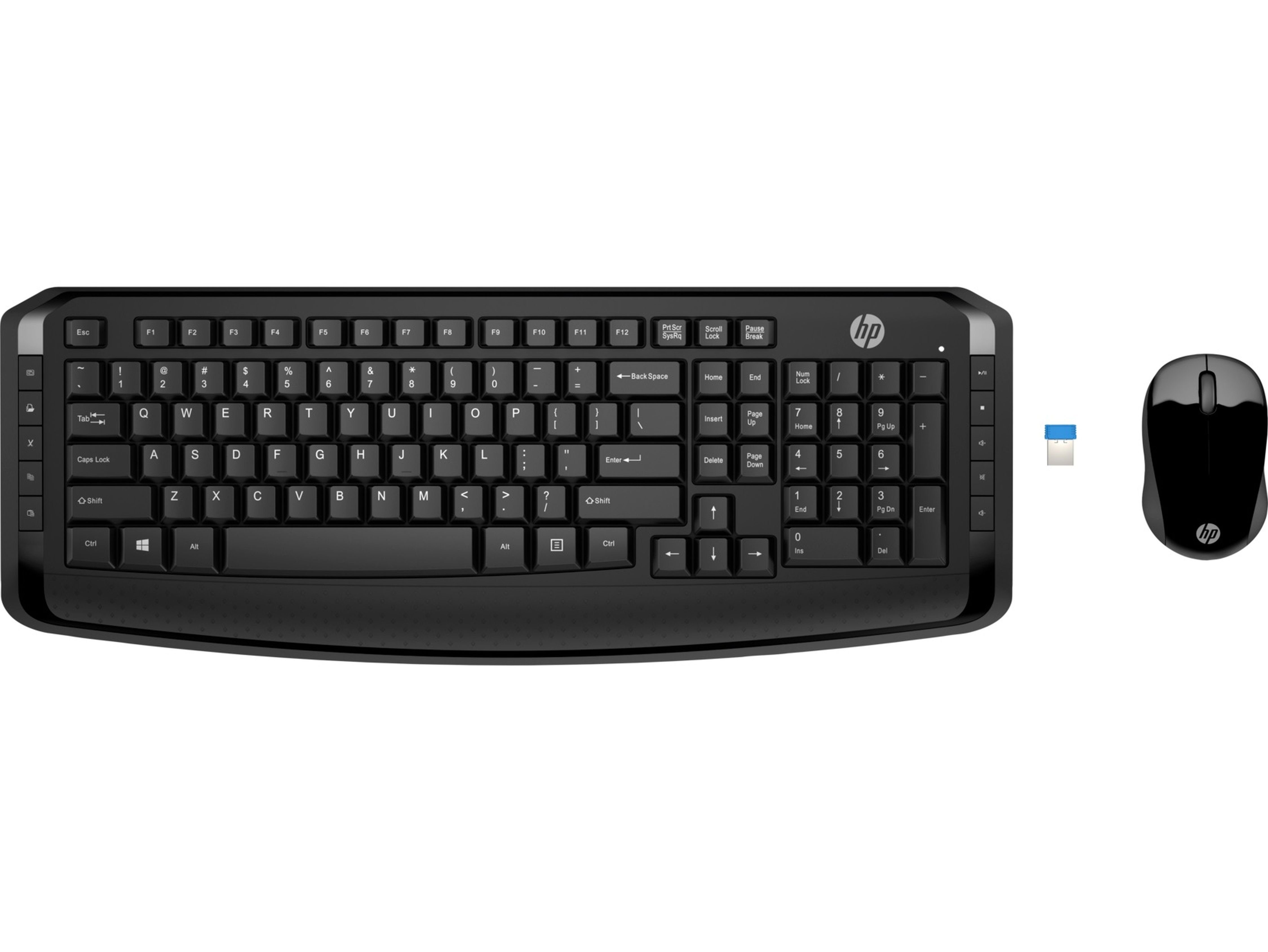 HP Wireless Keyboard and Mouse 300 »Modernes Design, zuverlässige