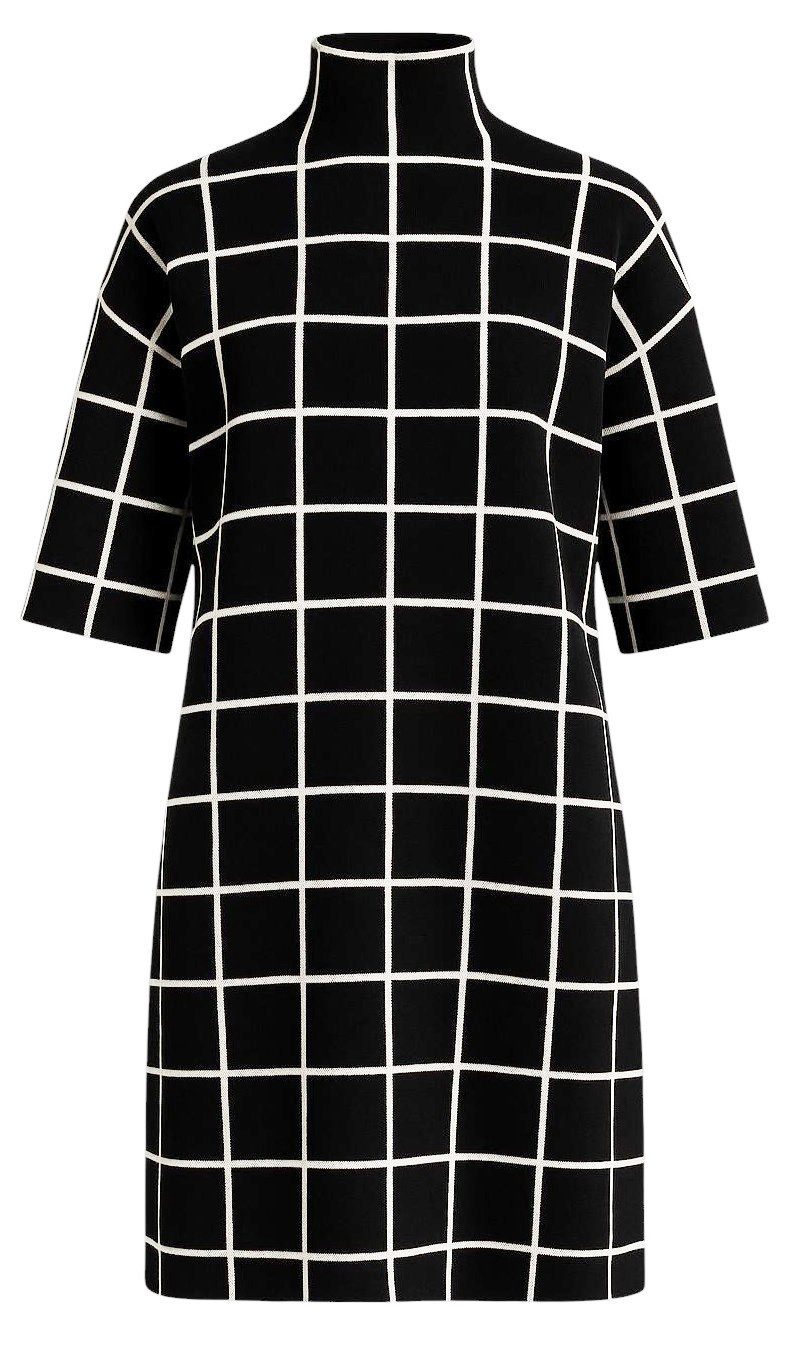 Mississhop Strickkleid Modisches Feinstrickkleid Longshirt in stilvollen Mustern M.423