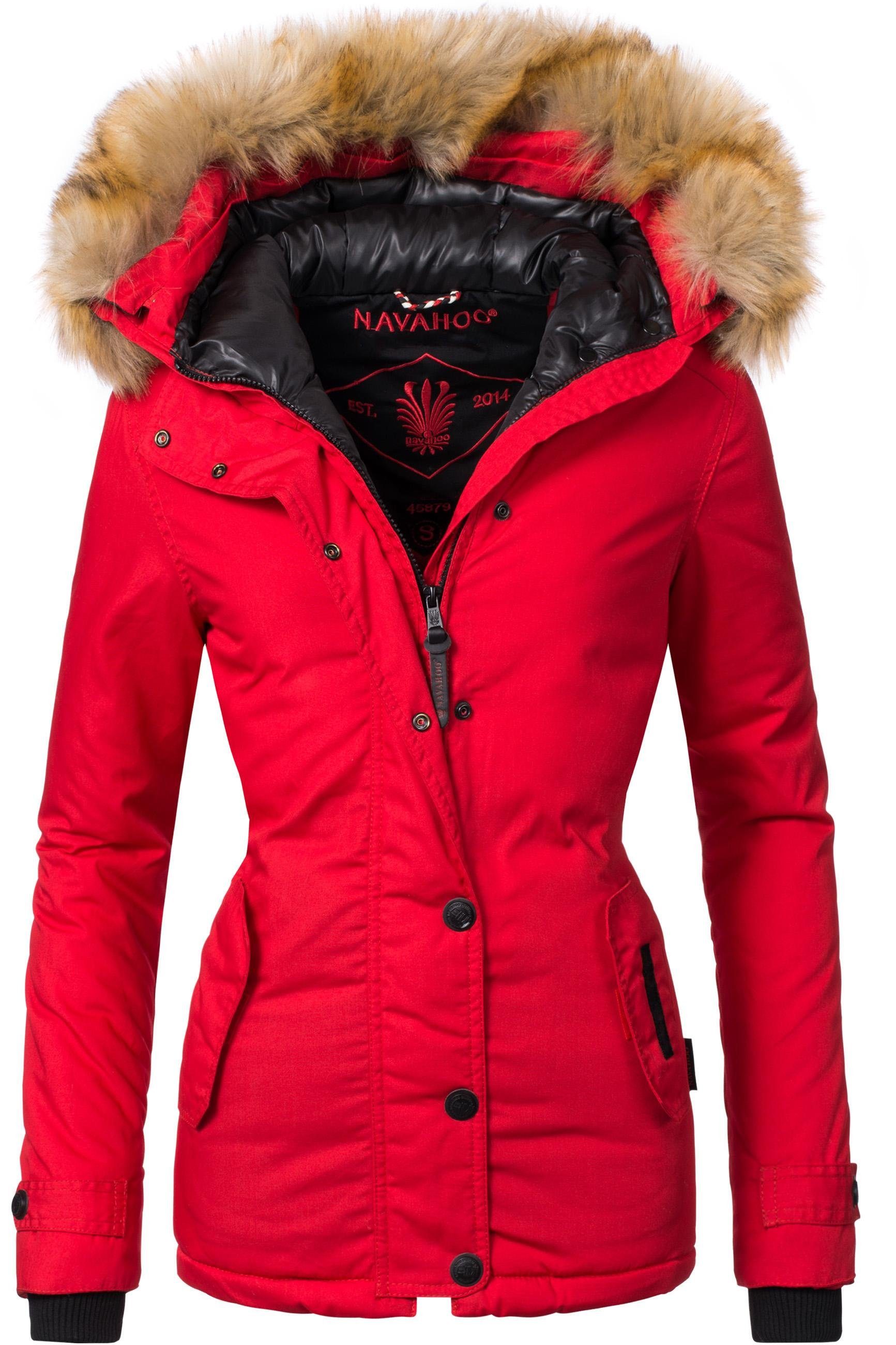 Navahoo Winterjacke »Laura« edler Parka mit Kunstpelz Kapuze online kaufen | OTTO Navahoo Winterjacke »Laura« edler Parka mit Kunstpelz Kapuze online kaufen | OTTO