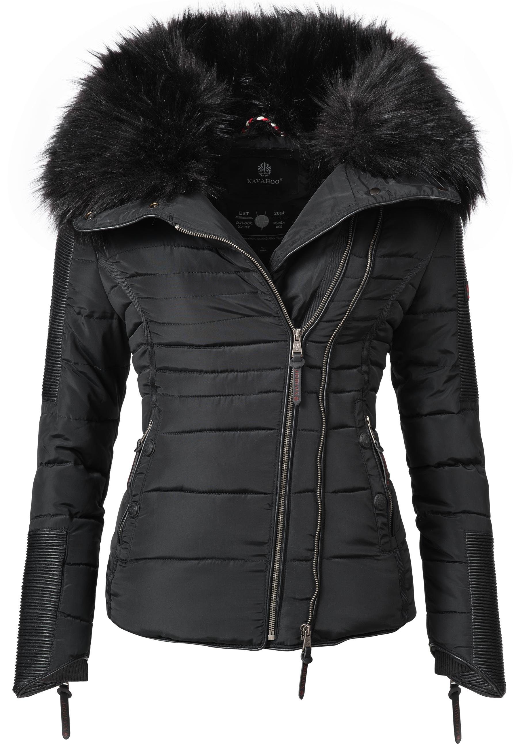 Navahoo Steppjacke »Yuki2« stylische Winterjacke m. edlem Kunstpelz Kragen online kaufen | OTTO Navahoo Steppjacke »Yuki2« stylische Winterjacke m. edlem Kunstpelz Kragen online kaufen | OTTO