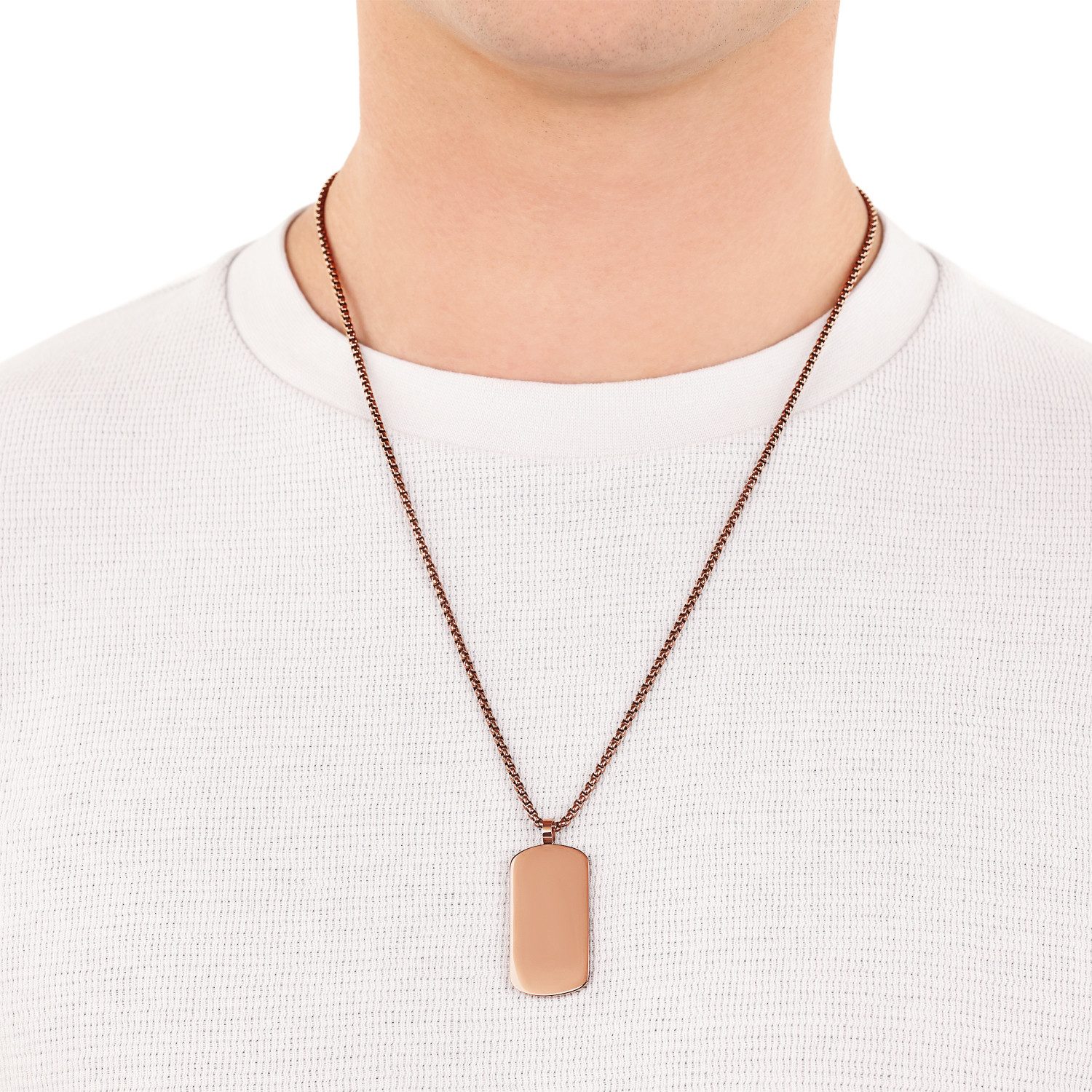 s.Oliver Edelstahlkette für Herren, Ede...